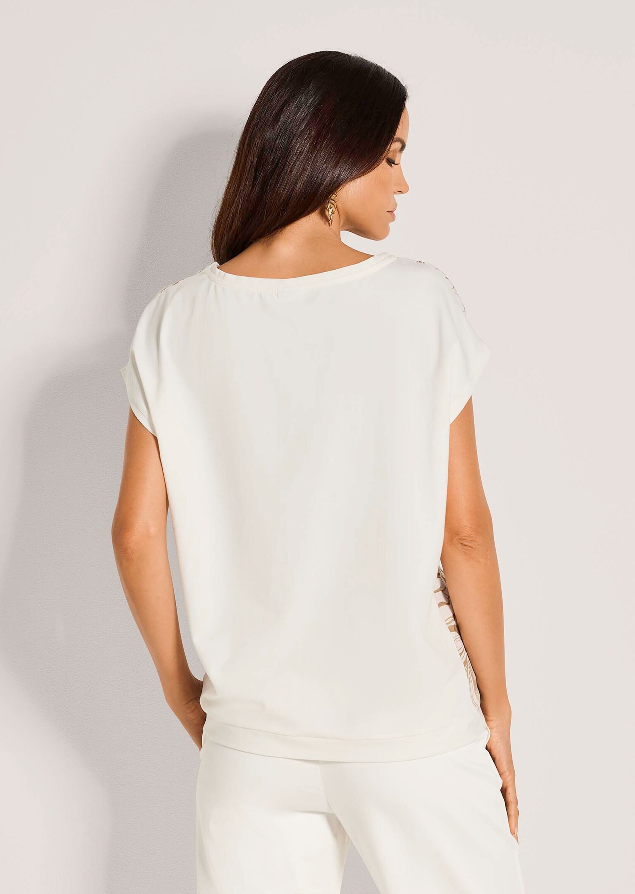 MADELEINE Kurzarmshirt »Blusenshirt Florales Print-Shirt aus Viskose, Kurzarm« Floraler Print