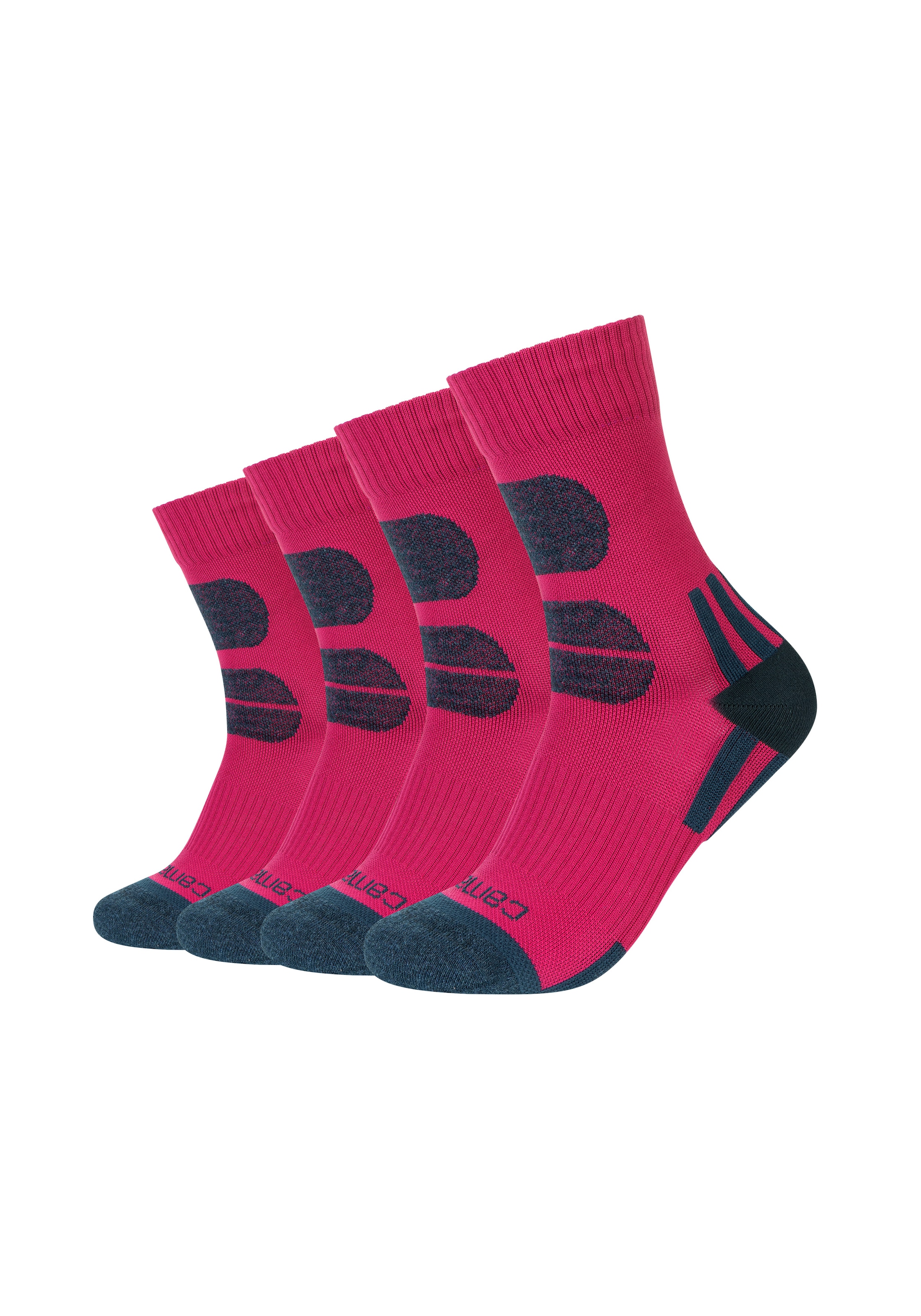 Camano Wandersocken "Function", (4 Paar), mit Fußgewölbe-Stütze günstig online kaufen