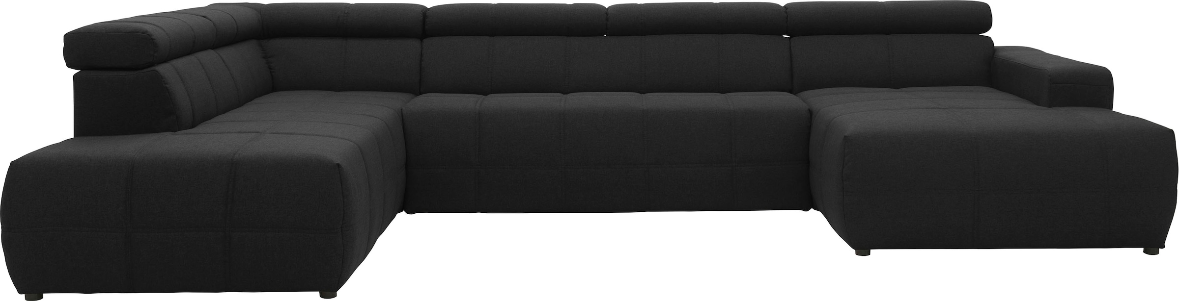 DOMO collection Wohnlandschaft "Brandon, whlw. mit Sitztiefenverstellung, w günstig online kaufen