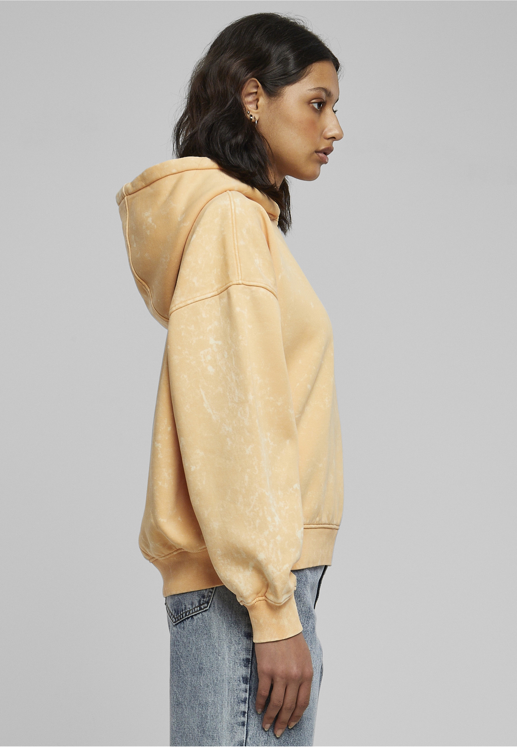 URBAN CLASSICS Kapuzenpullover »Urban Classics Damen Ladies Oversized Towel Washed Hoody« 1 Stk.