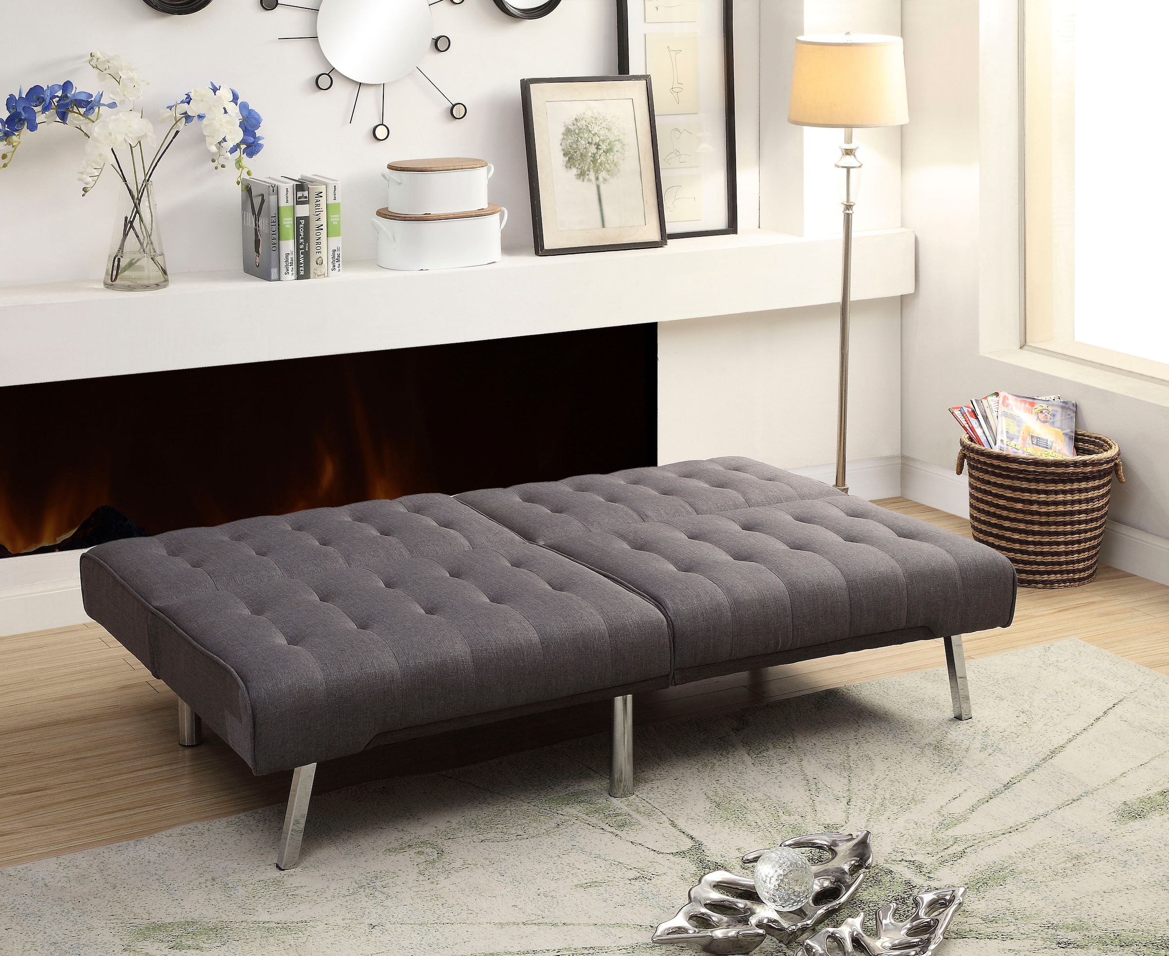 ATLANTIC home collection Sofa, mit verstellbarer kaufen | Wellenunterfederung BAUR mit Rückenlehne