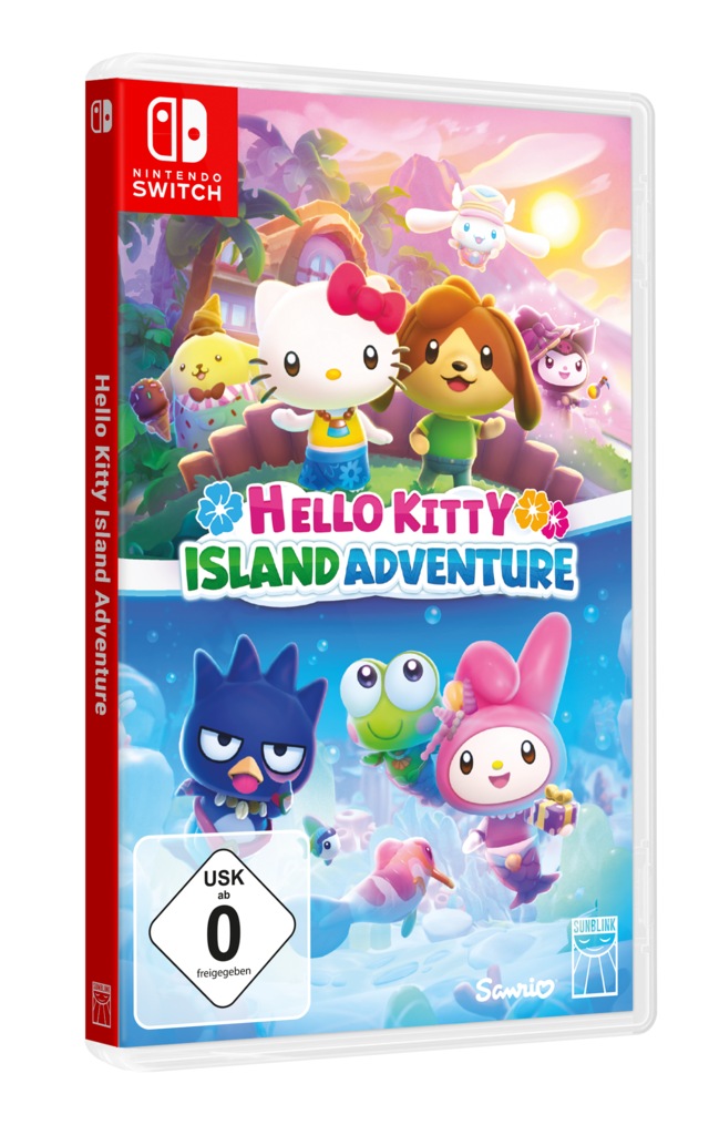 SUNBLINK Spielesoftware "Hello Kitty Island Adventure - Standard Edition", Nintendo Switch, transparent, Spielesoftware
