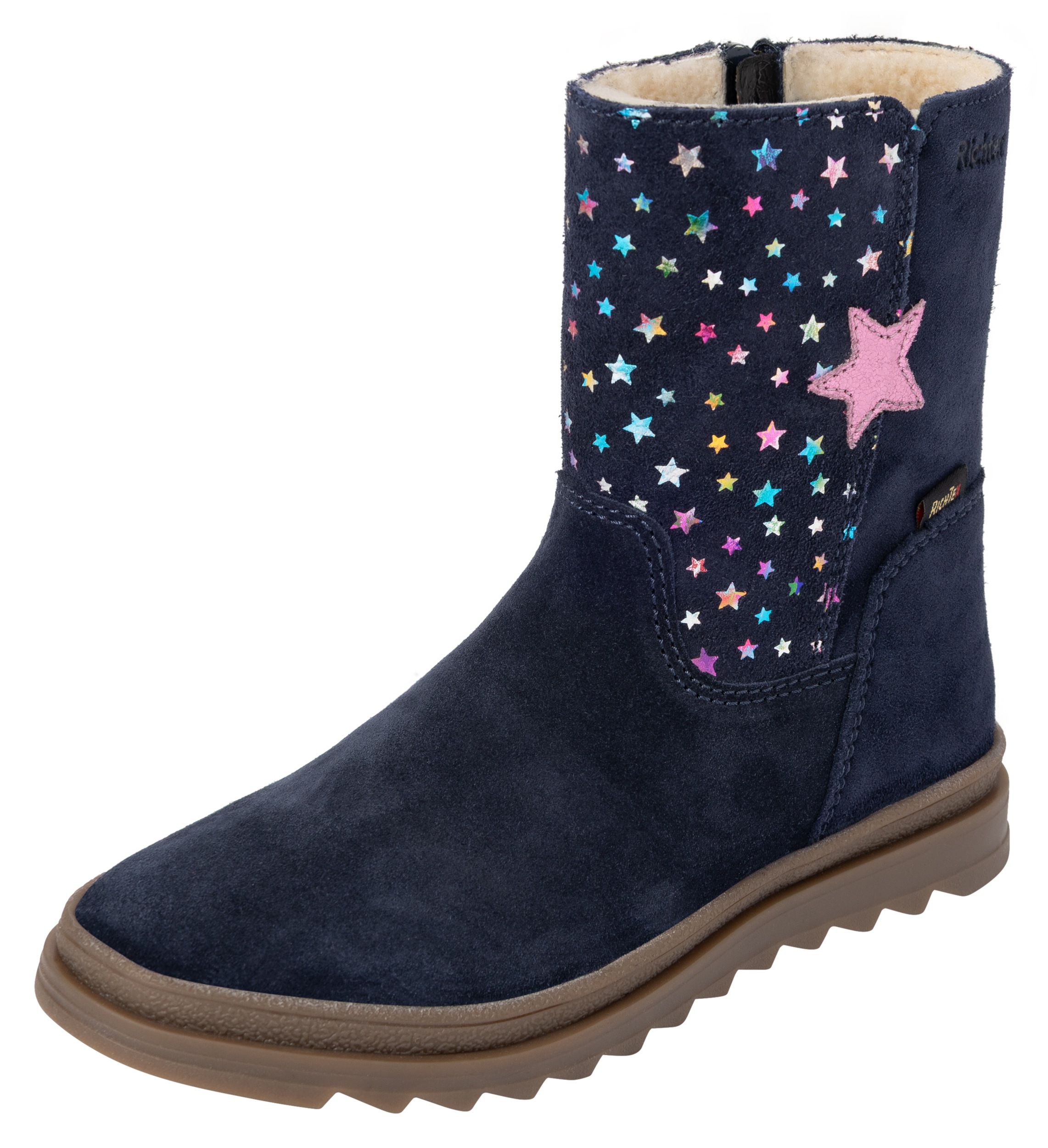 Richter Stiefel »Anna«  Winterboots mit Glitzersternen, Größenschablone zum Download