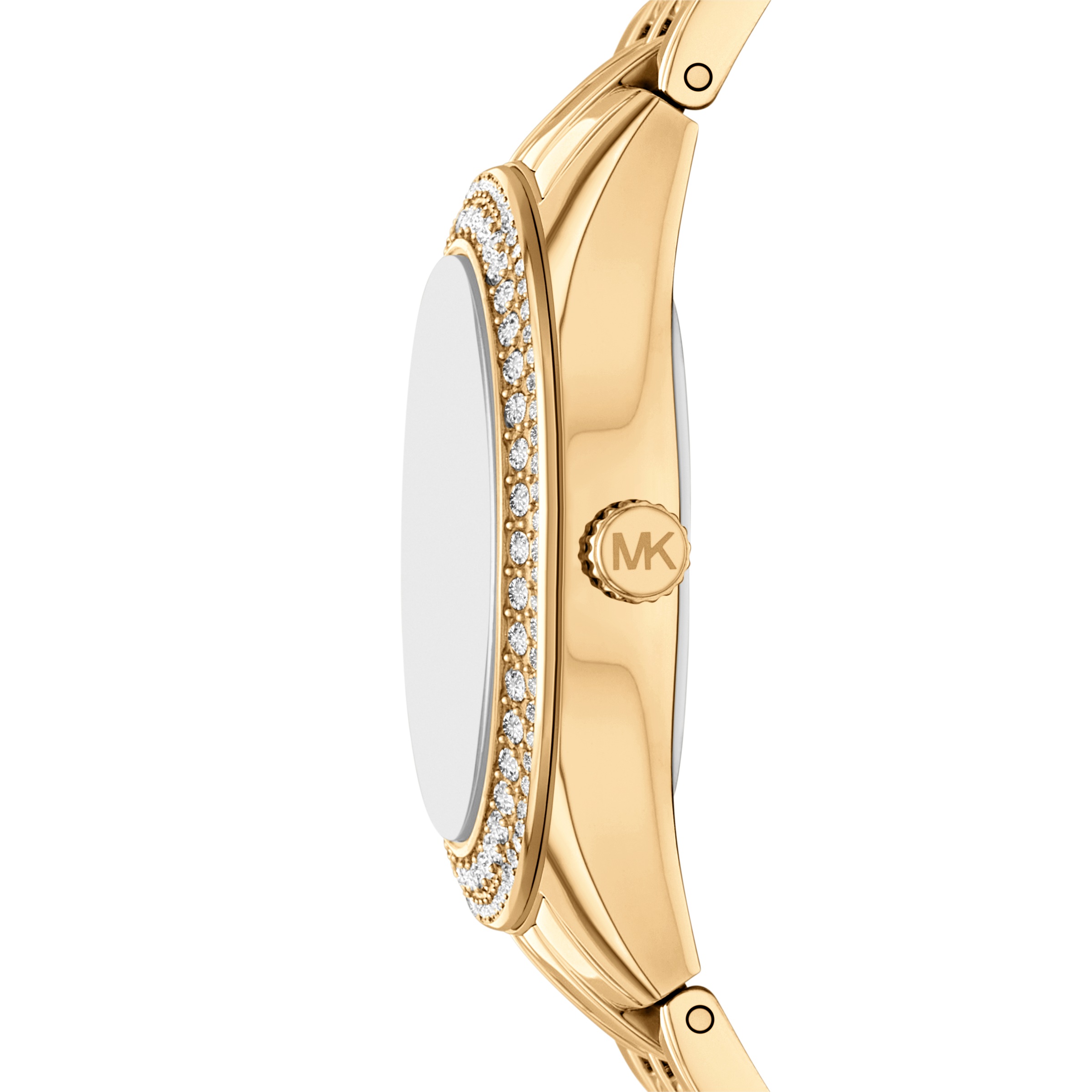 MICHAEL KORS Quarzuhr »HARLOWE« Armbanduhr, Damenuhr, Edelstahlarmband, Ideal auch als Geschenk