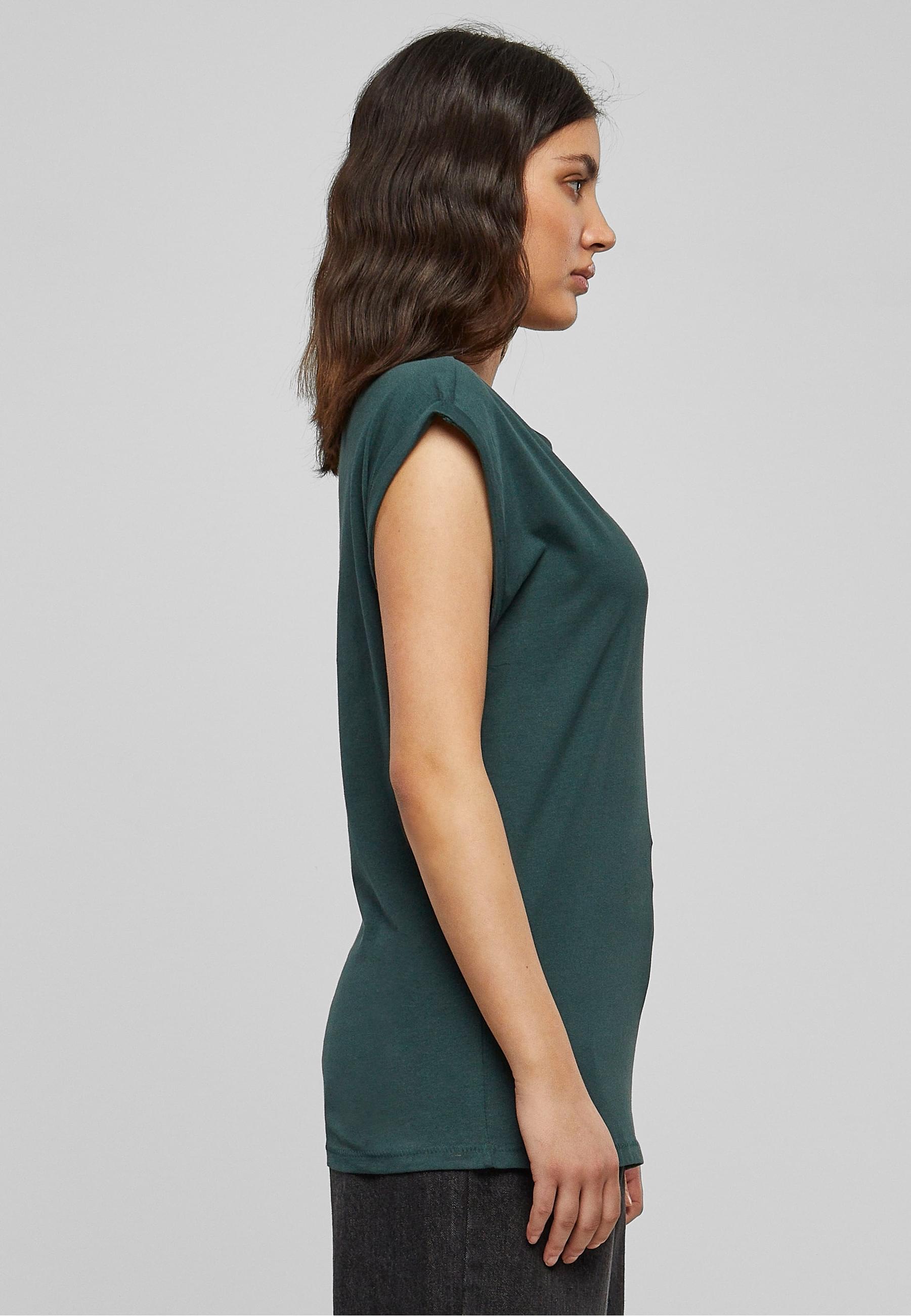 URBAN CLASSICS Kurzarmshirt »Urban Classics Damen Ladies Extended Shoulder Tee«, (1 tlg.)