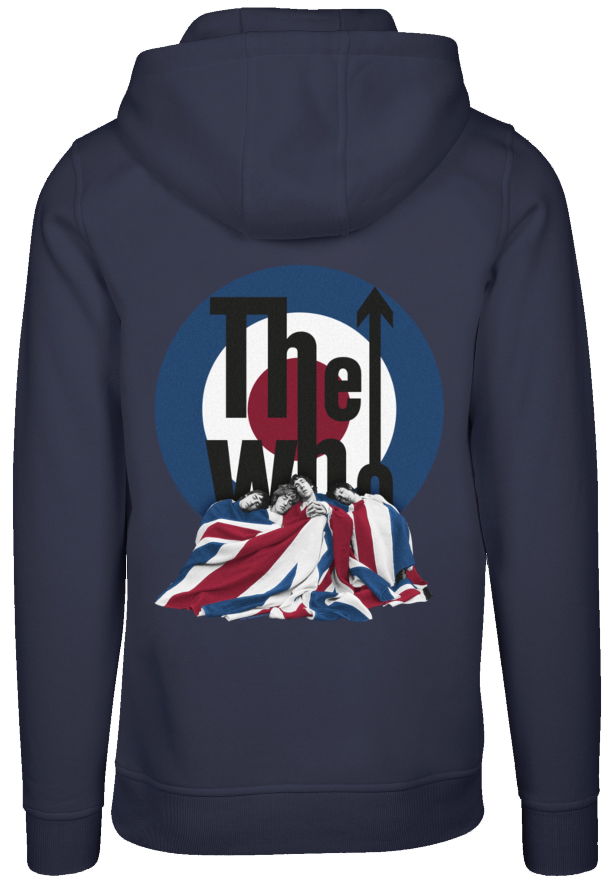 F4NT4STIC Kapuzenpullover »The Who Flag Blanket«, Premium Qualität