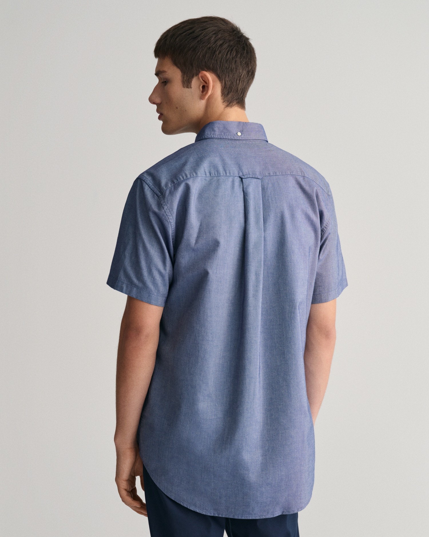 Thumbnail - Gant Kurzarmhemd "REG OXFORD SHIRT", Gant-Stickerei