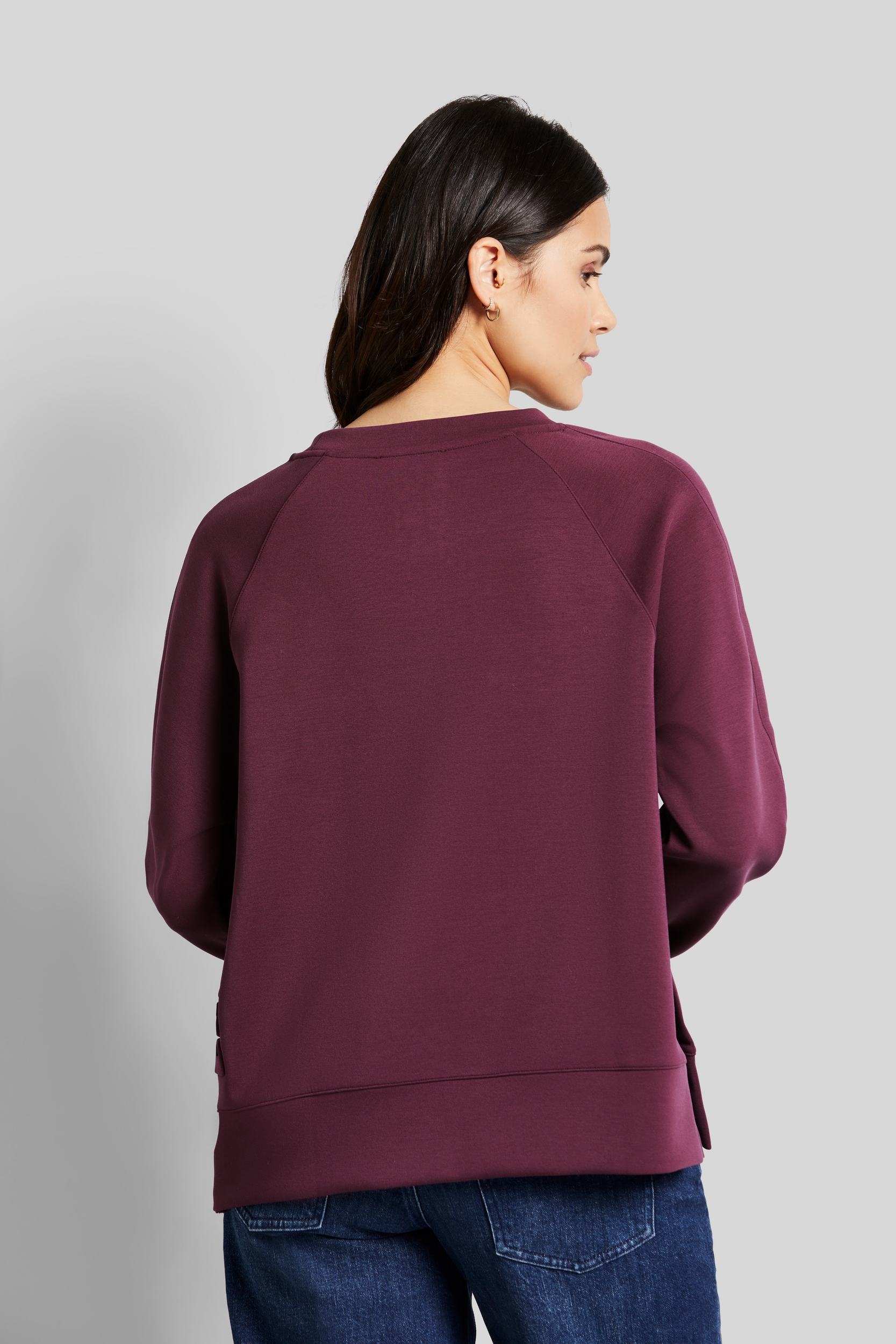 aus | Modalqualität Sweatshirt, BAUR elastischer bestellen für bugatti