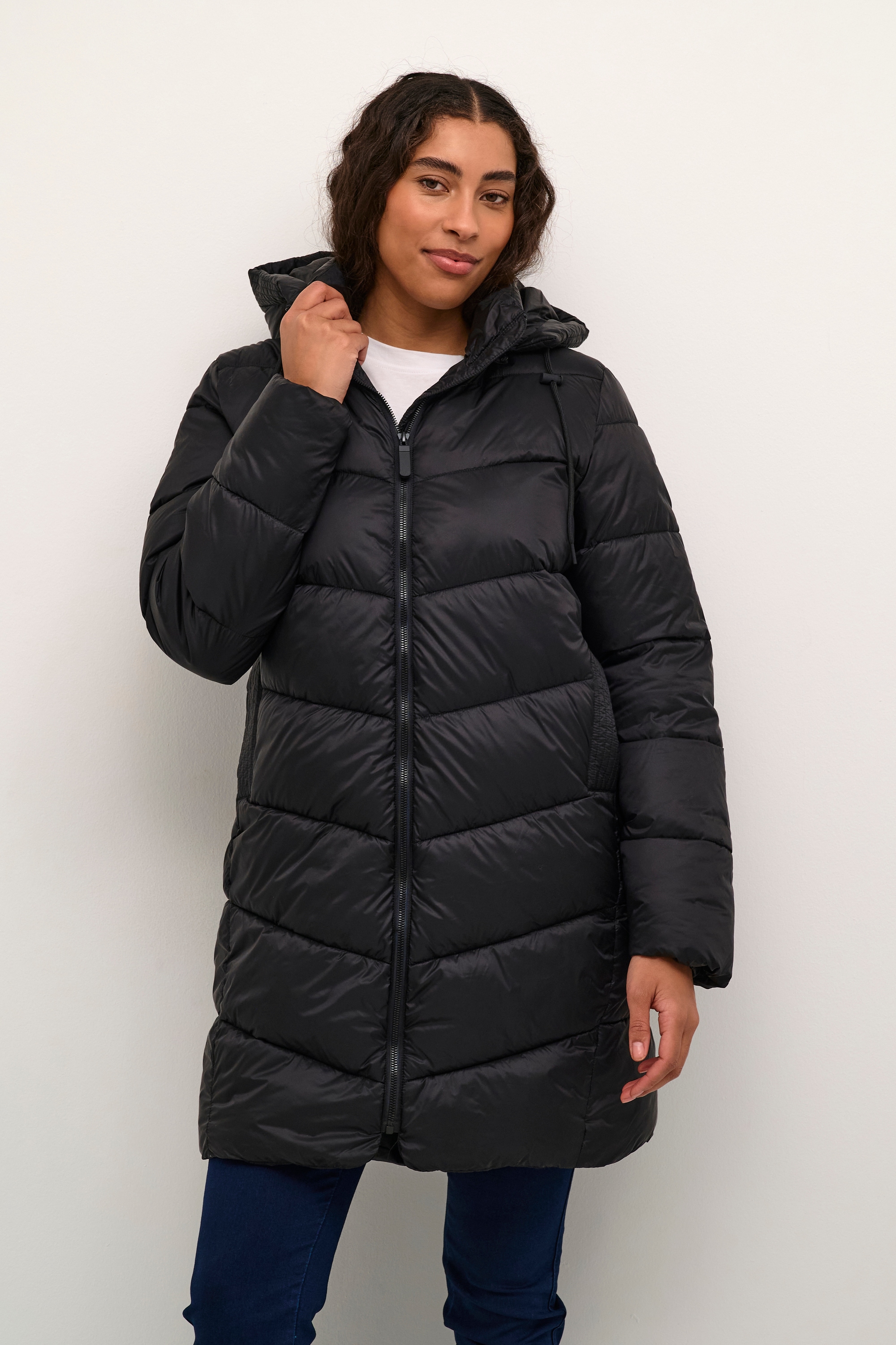 KAFFE Wintermantel »Damen Jacke KAsusanne«
