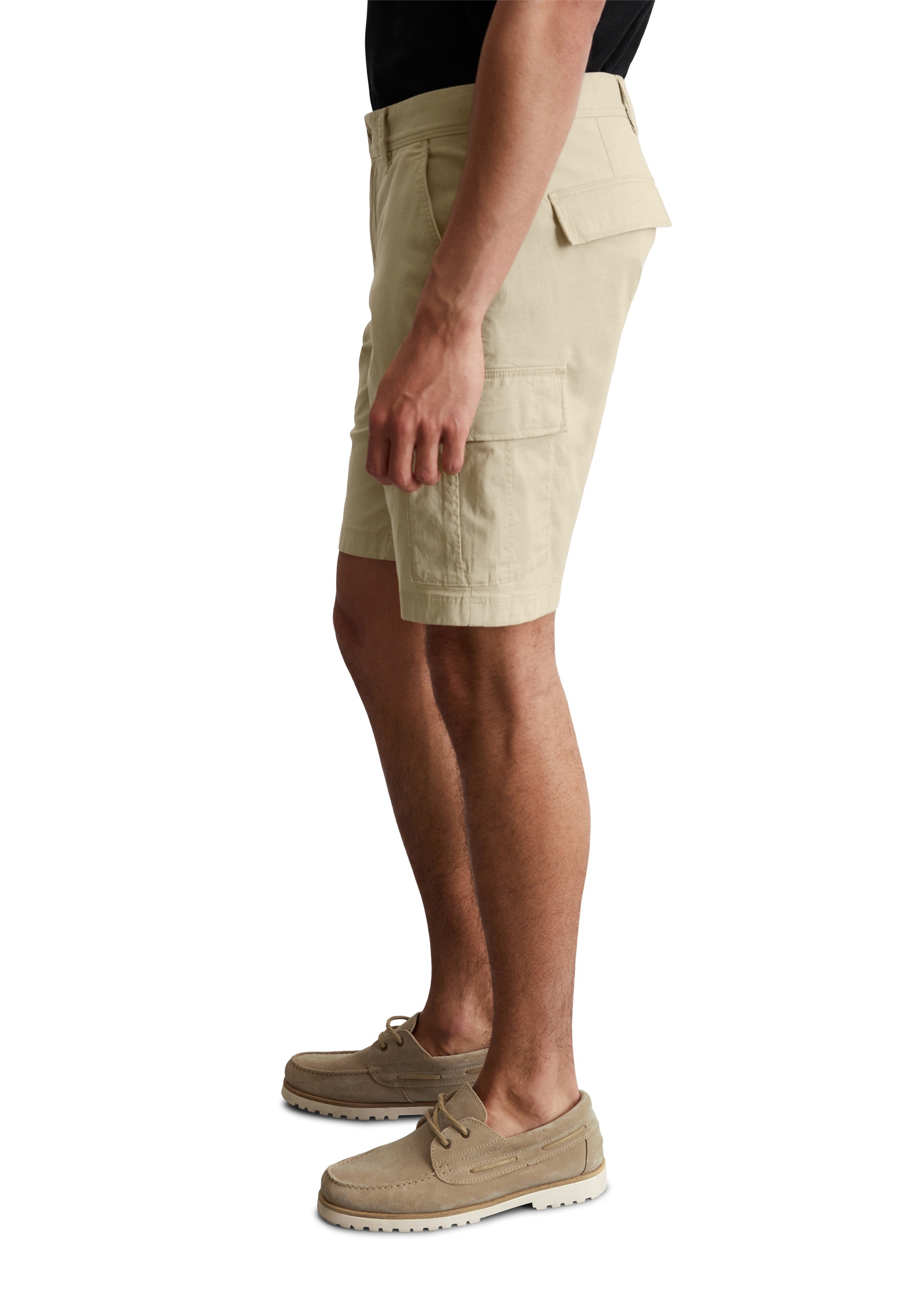 Marc O'Polo Shorts »aus leichtem Bio-Baumwoll-Twill«