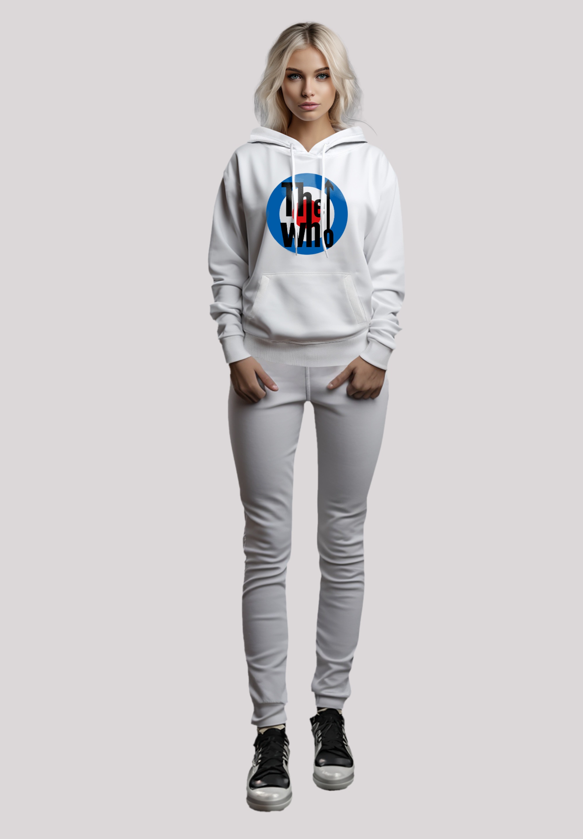 F4NT4STIC Kapuzenpullover »The Who Target Classic«, Premium Qualität