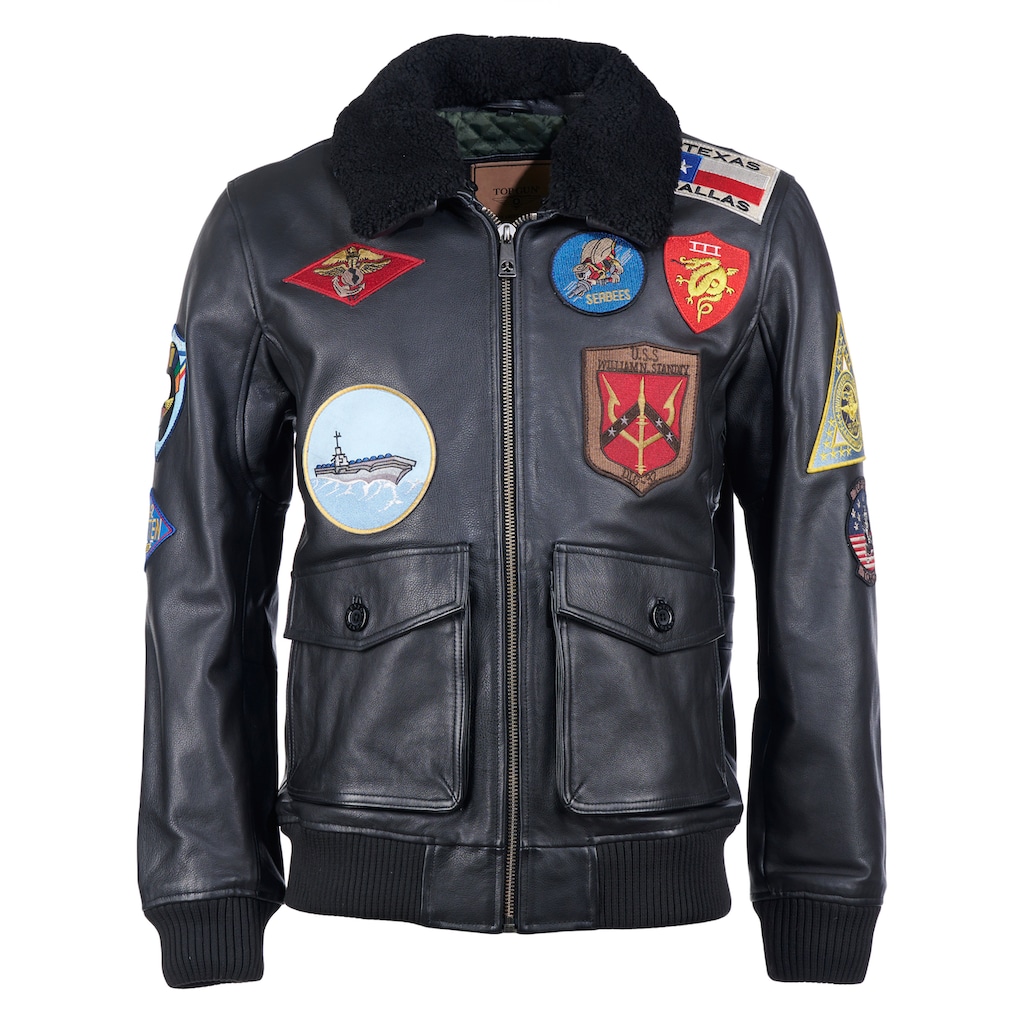 TOP GUN Lederjacke »TG20201007«