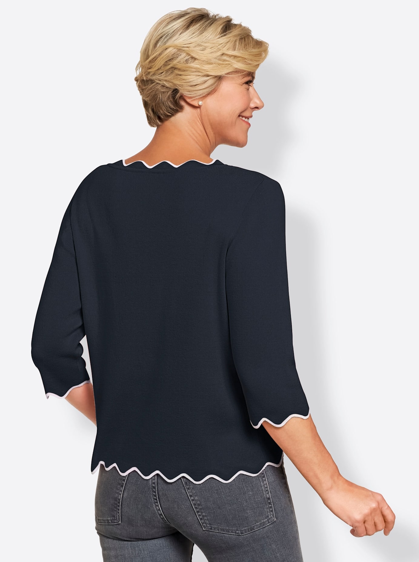 Classic 3/4 Arm-Pullover »Pullover«