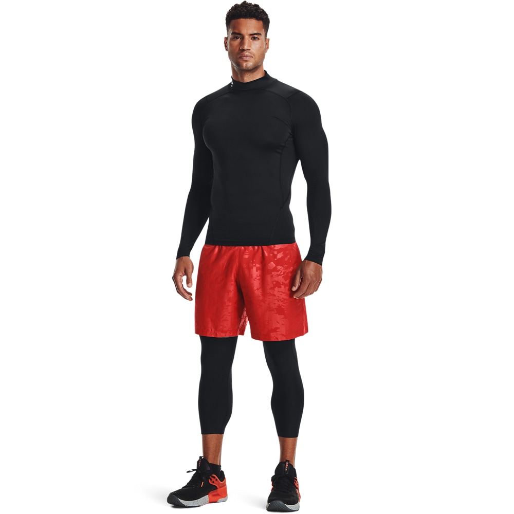 Under Armour® Trainingsshirt »HeatGear® Mock Langarm-Oberteil« Langarm-Design, mit Stehkragen, atmungsaktiv, normale Schnittform