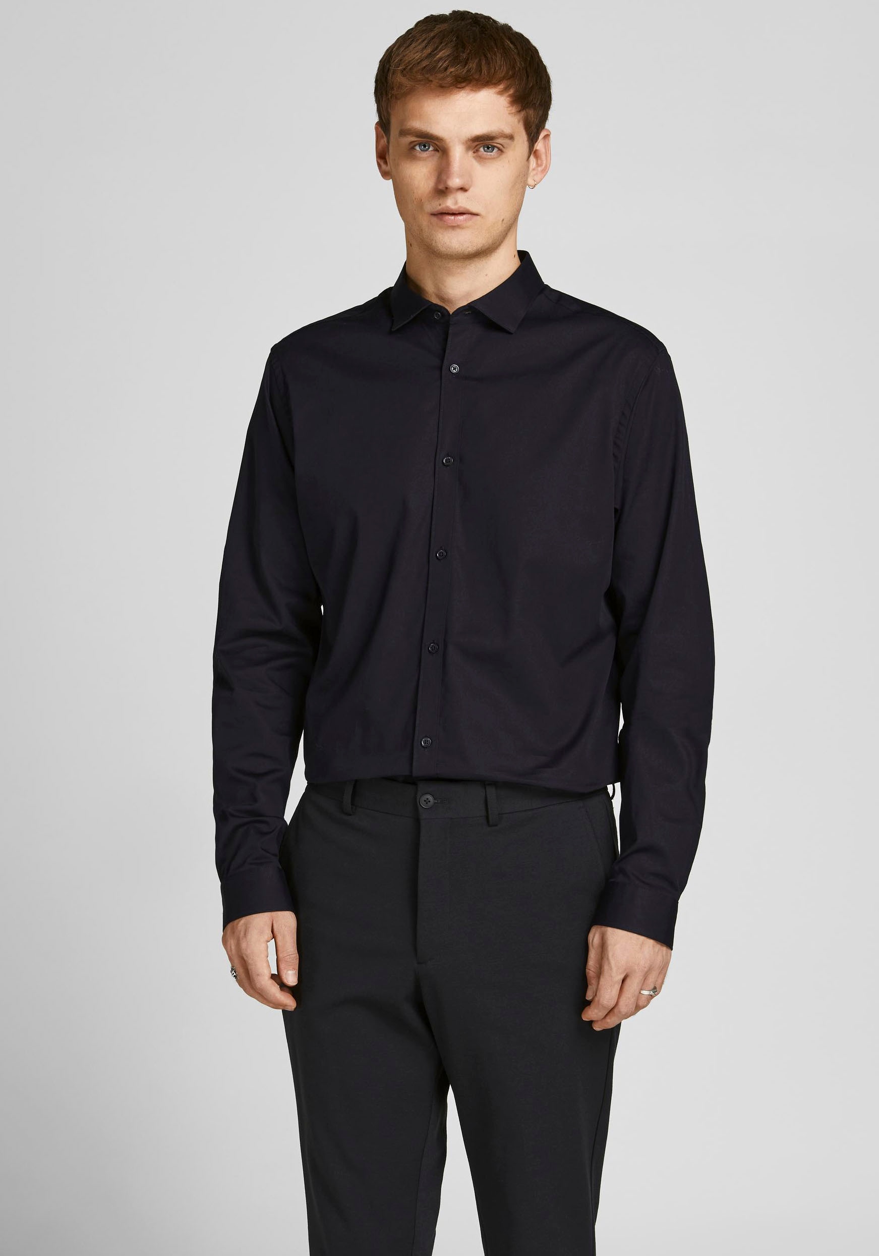 Jack & Jones Langarmhemd "CARDIFF SHIRT"