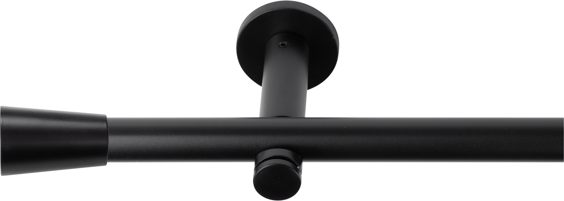 SN DECO GROUP Gardinenstange »Gardinenstange Nizza Ø 19 mm, 1-läufig, Fixmaß, verschraubt« Ø 19 mm Fixmaß;kürzbar