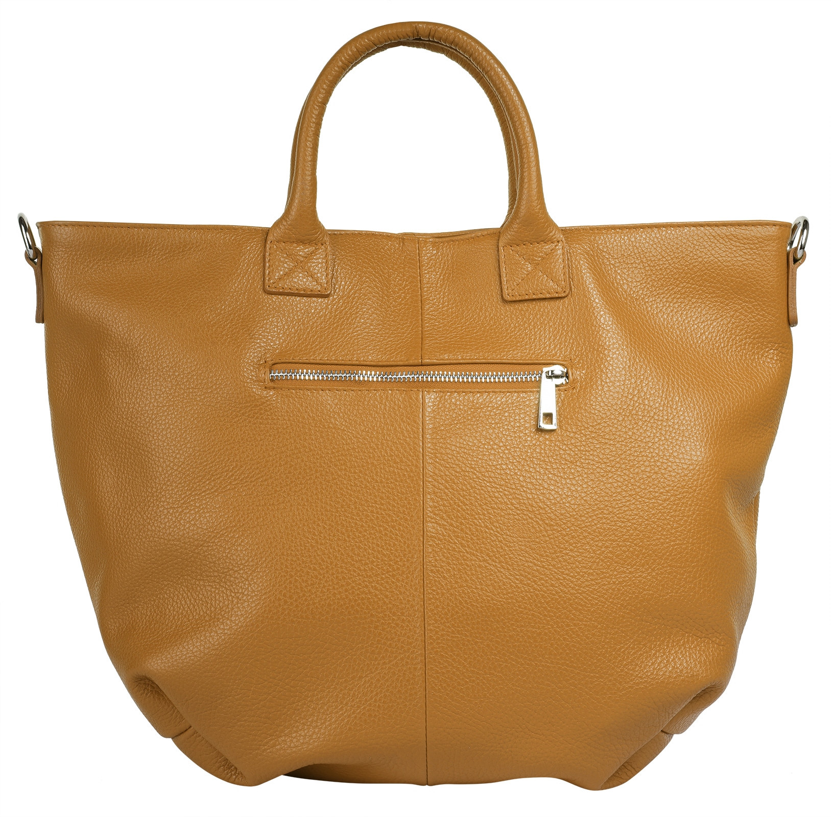 Samantha Look Henkeltasche, echt Leder, Made in Italy