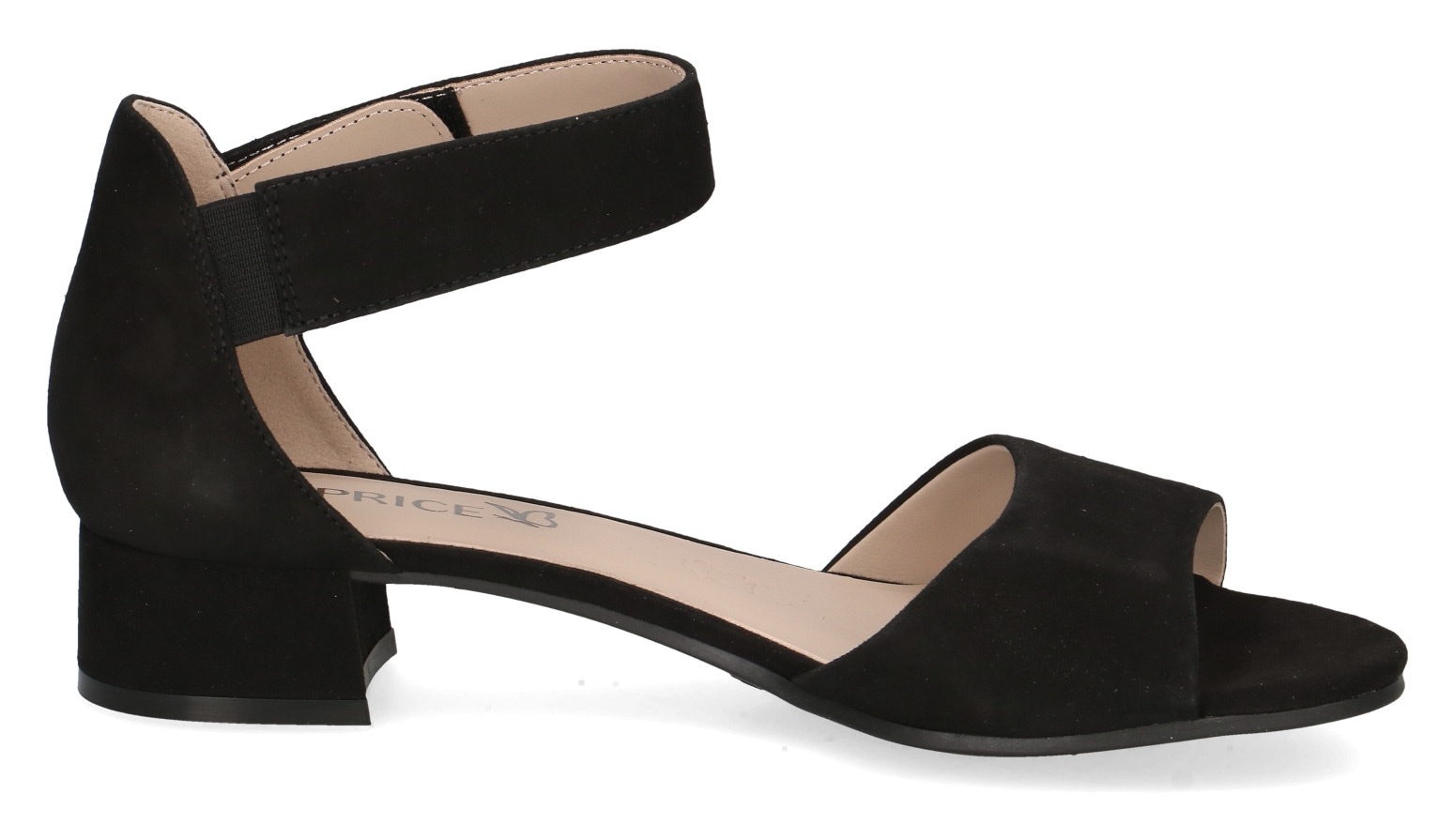 Caprice Sandalette, Blockabsatz, Sommerschuh, Sandale mit praktischem Klettverschluss