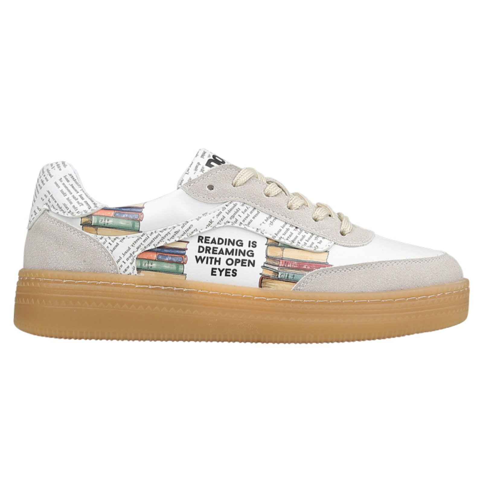 DOGO Sneaker »Monet Low-Top Sneaker The Wise Owl Damen Sneaker«  Handgefertigt