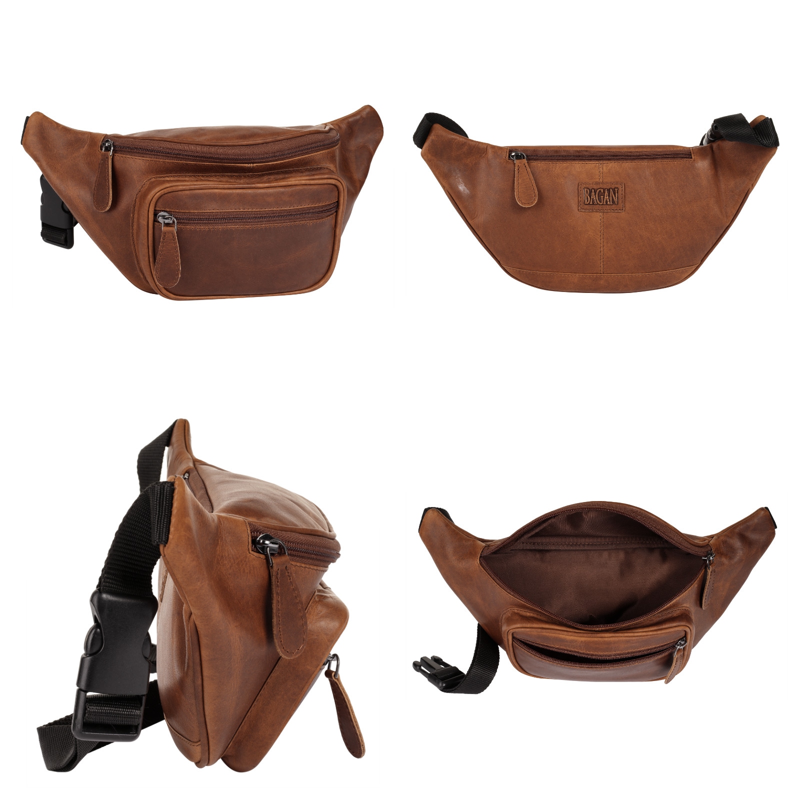 Bagan Gürteltasche, echt Leder