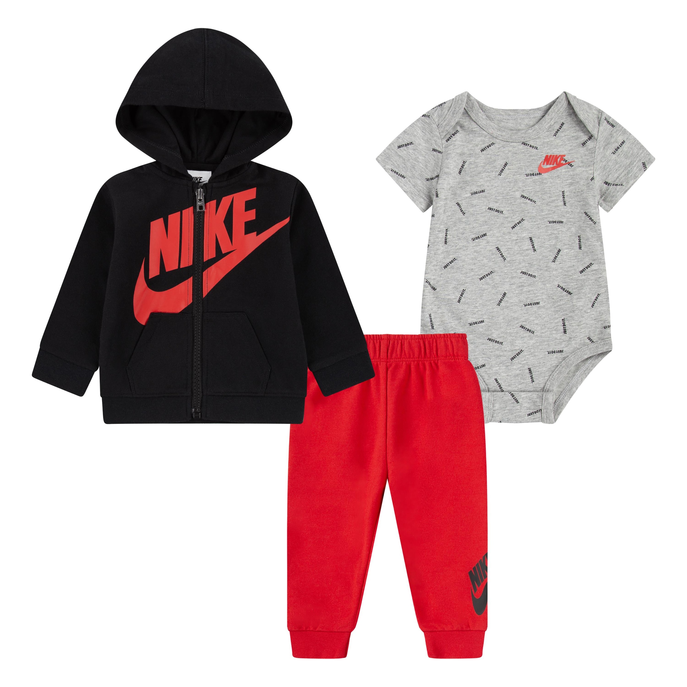 Nike Sportswear Erstausstattungspaket "JDI TOSS 3PC FZ PANT SET"