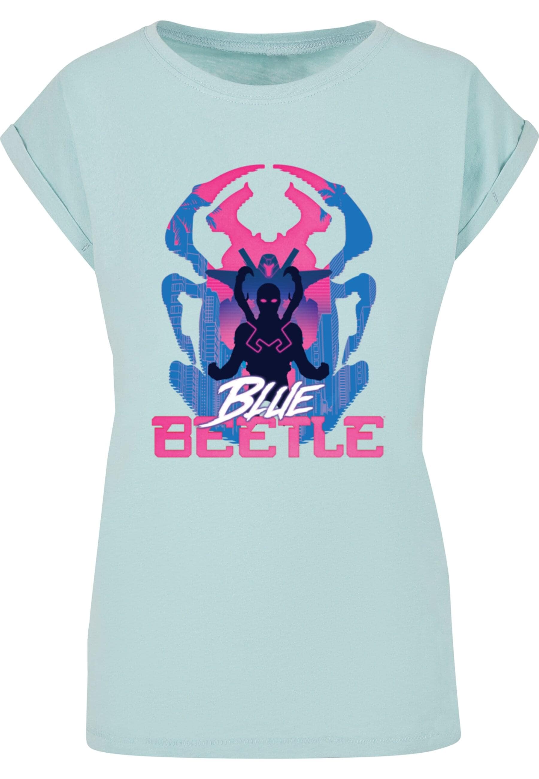 T-Shirt »ABSOLUTE CULT Damen Ladies Blue Beetle - Posing T-Shirt«