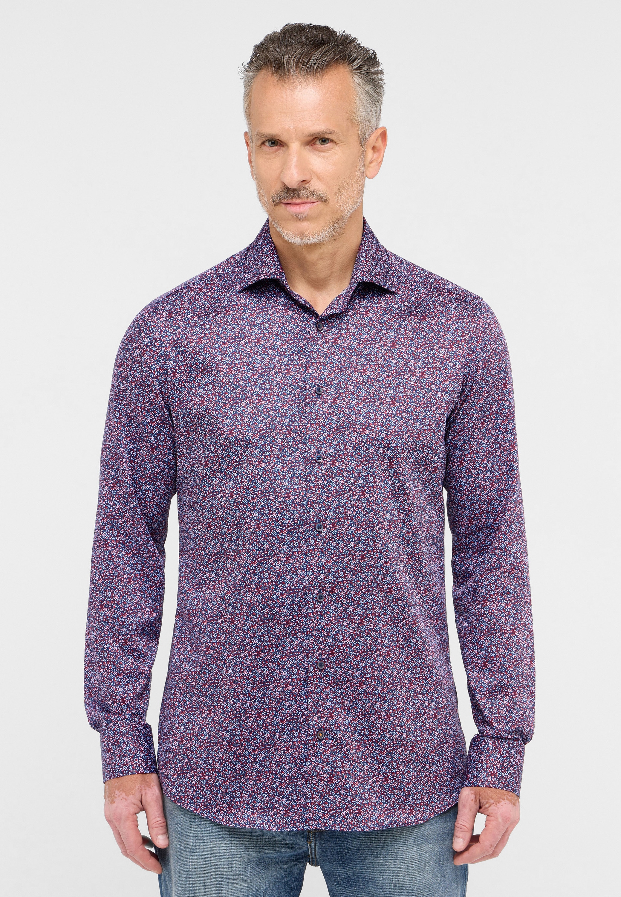 Eterna Langarmhemd "SLIM FIT" günstig online kaufen