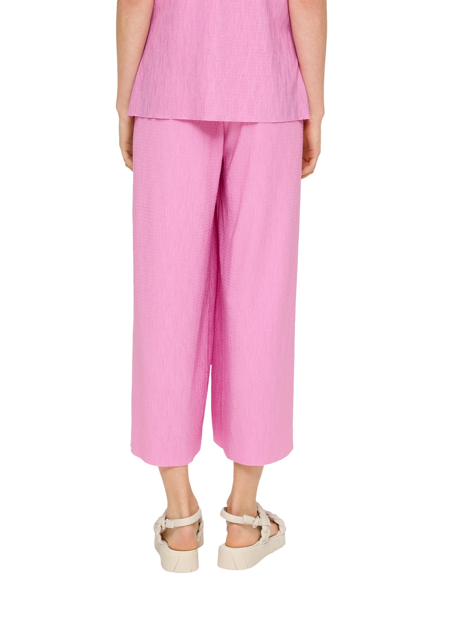 s.Oliver Culotte  Sommerhose mit Struktur