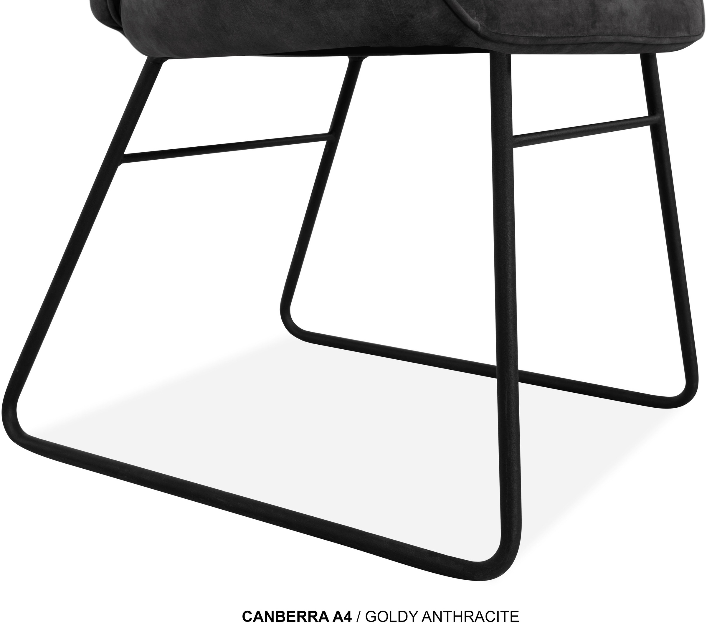 OMG Design Esszimmerstuhl »Canberra« (Set) 1 Stk.Esszimmerstuhl, pflegeleichter Samtvelour Bezug