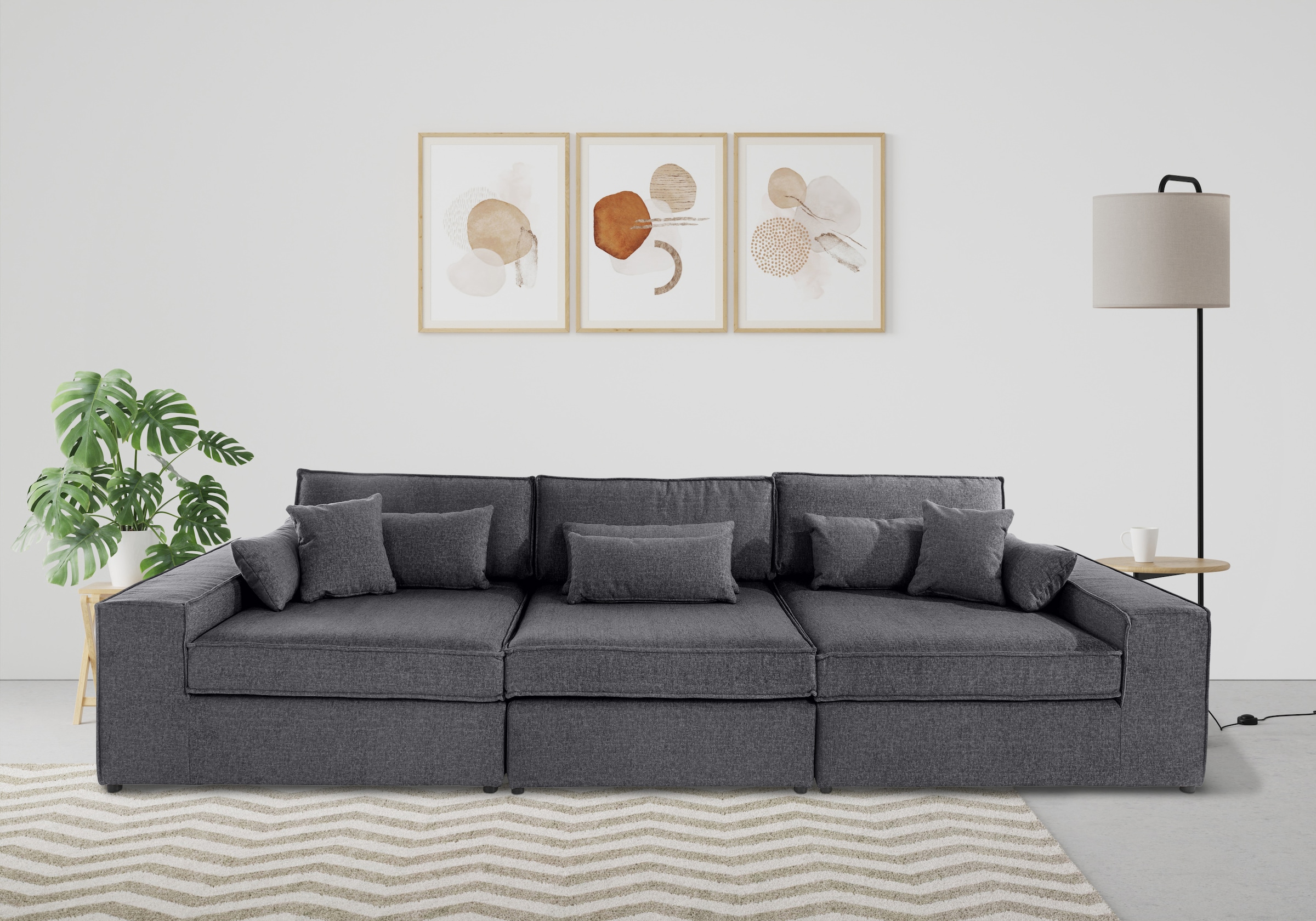 OTTO home 3-Sitzer "Enid" 3 Teile, bestehend aus Modulen, in vielen Bezügen, auch in Breitcord