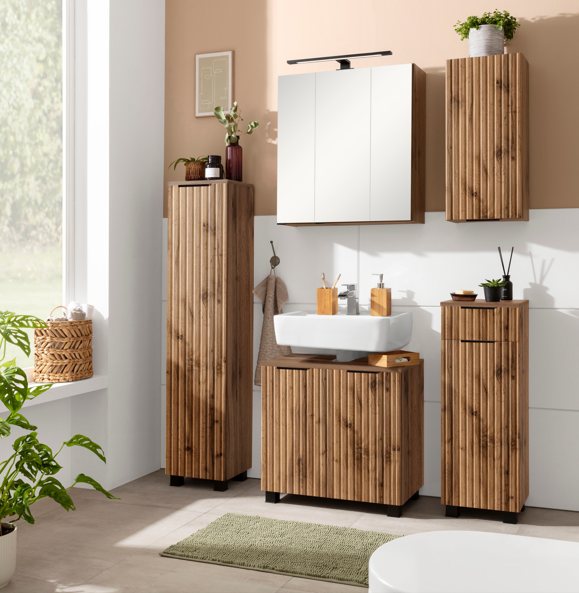 welltime "Trento, verschiedene Ausführungen und Farben" Badmöbel, Breite 30 günstig online kaufen