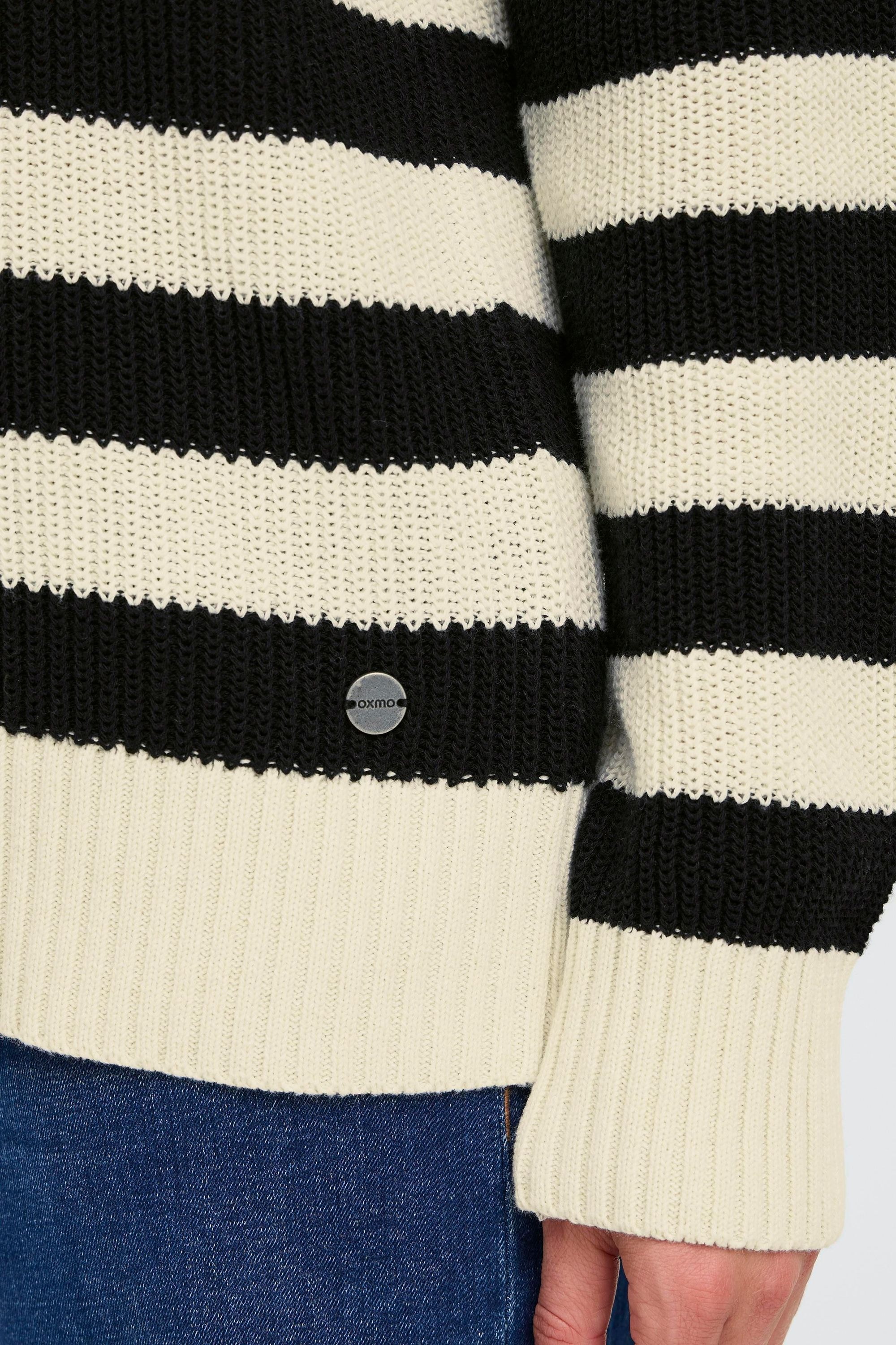 OXMO Strickfleece-Pullover »Strickpullover OXKAVINA«
