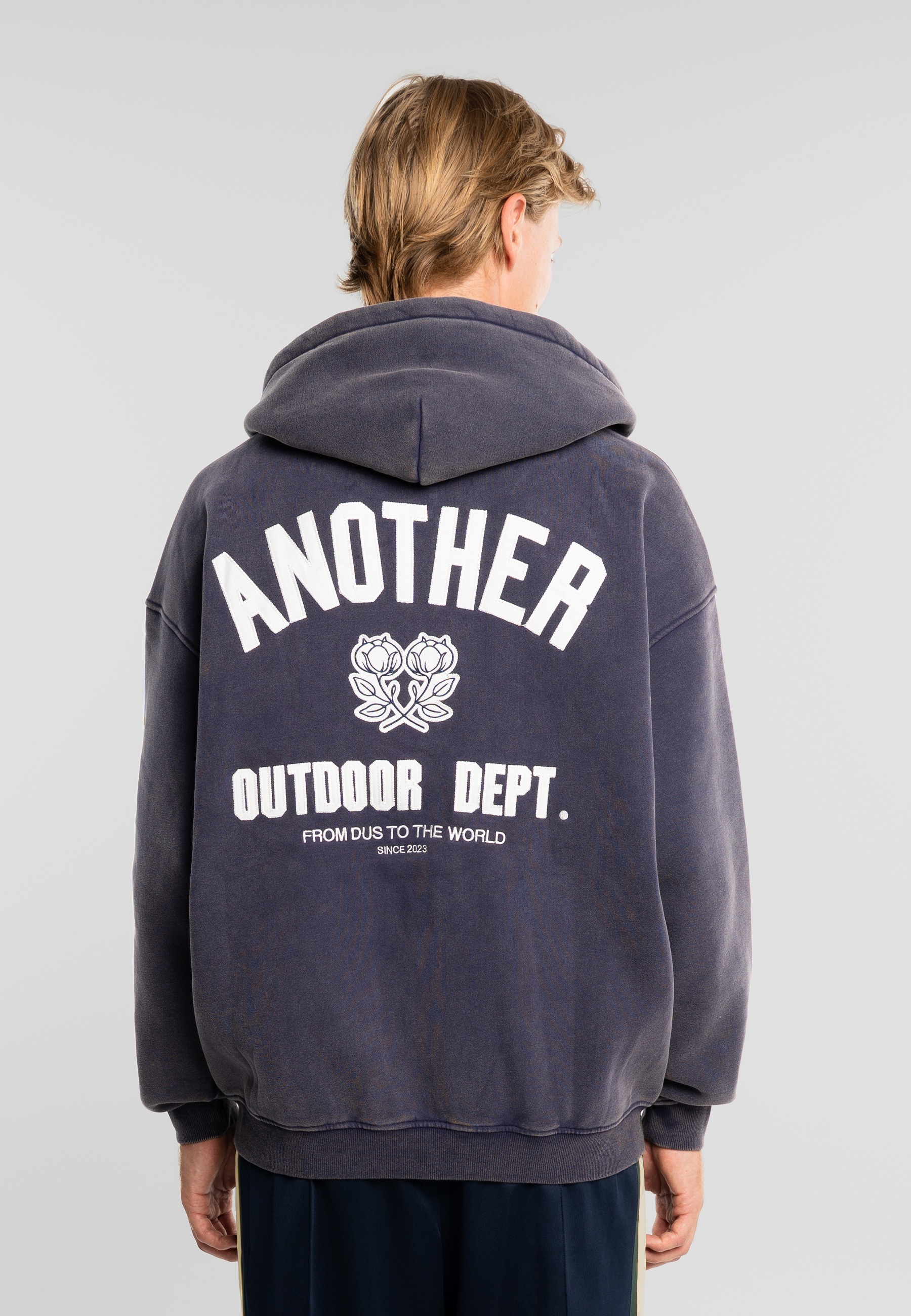 Another Cotton Lab Neopren-Hoodie »Another Cotton Lab Another Outdoor Dept. Washed Zip Hoodie« 1