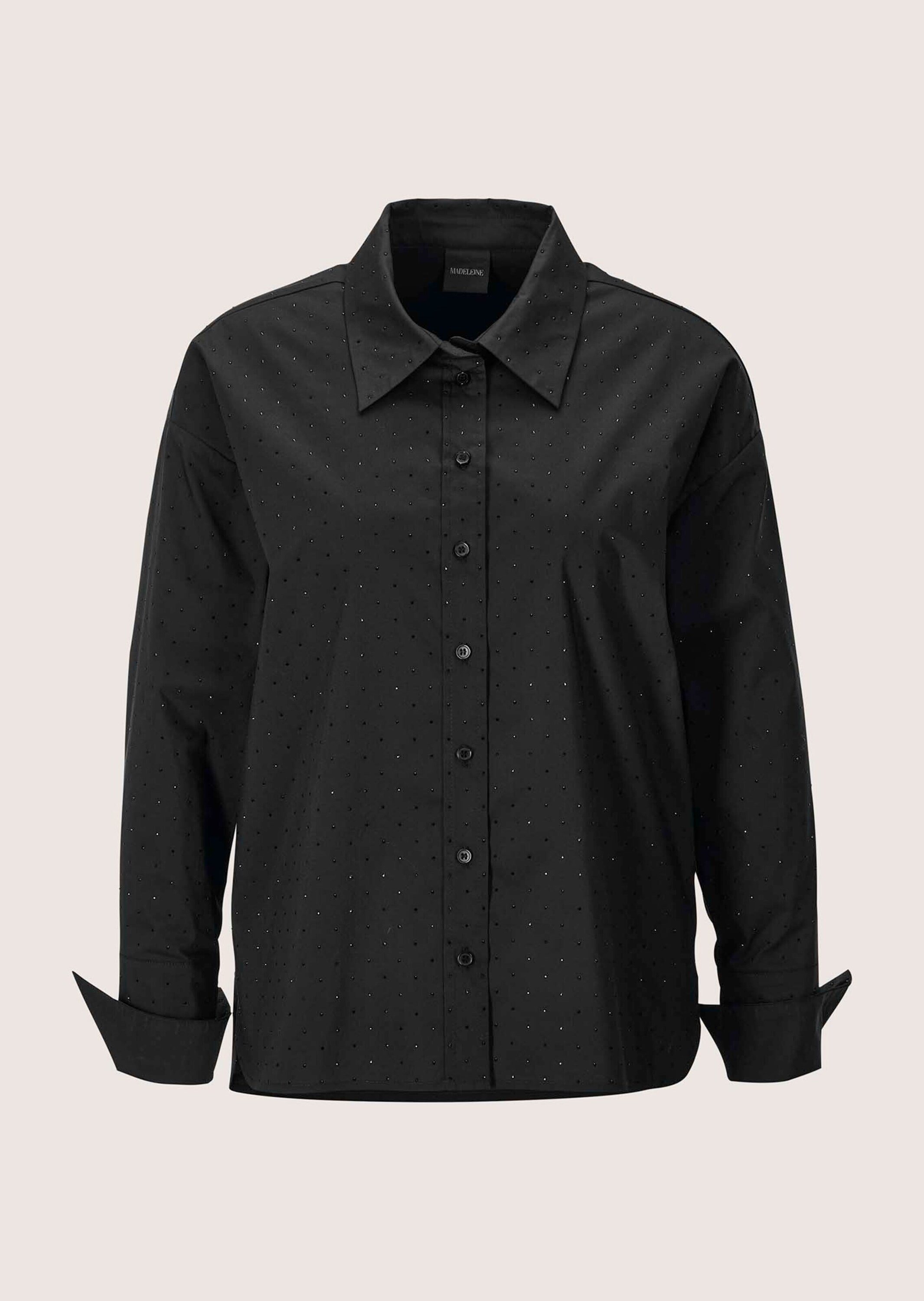 MADELEINE Hemdbluse "Hemdbluse Elegante Bluse mit Glanzakzenten" günstig online kaufen