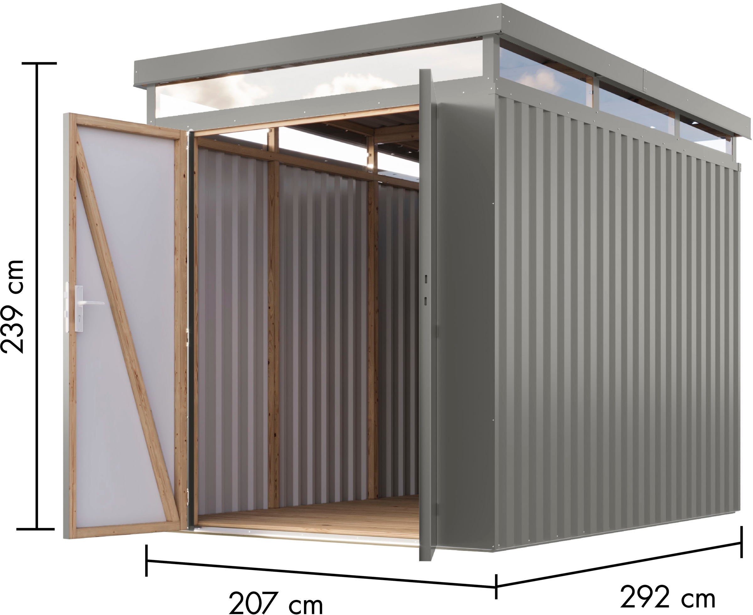 Karibu Gerätehaus »Titanium 2,5«