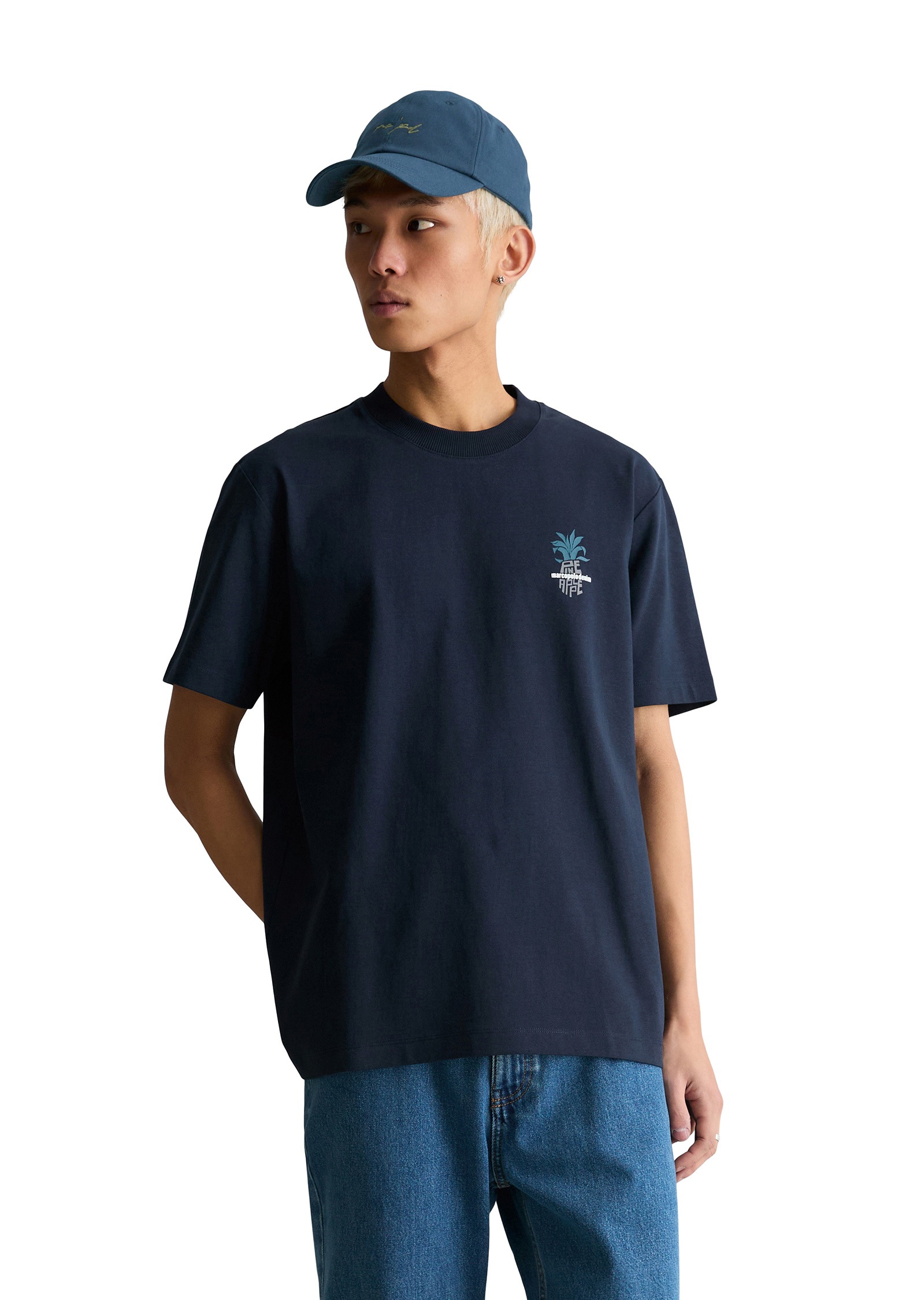Marc OPolo DENIM T-Shirt "aus reiner Bio-Baumwolle"
