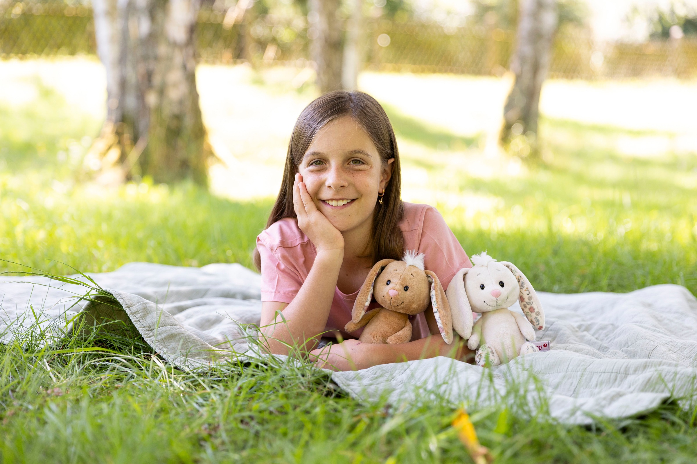 Nici Kuscheltier »My NICI Bunny, Hase hellbraun 20 cm schlenkernd GREEN«