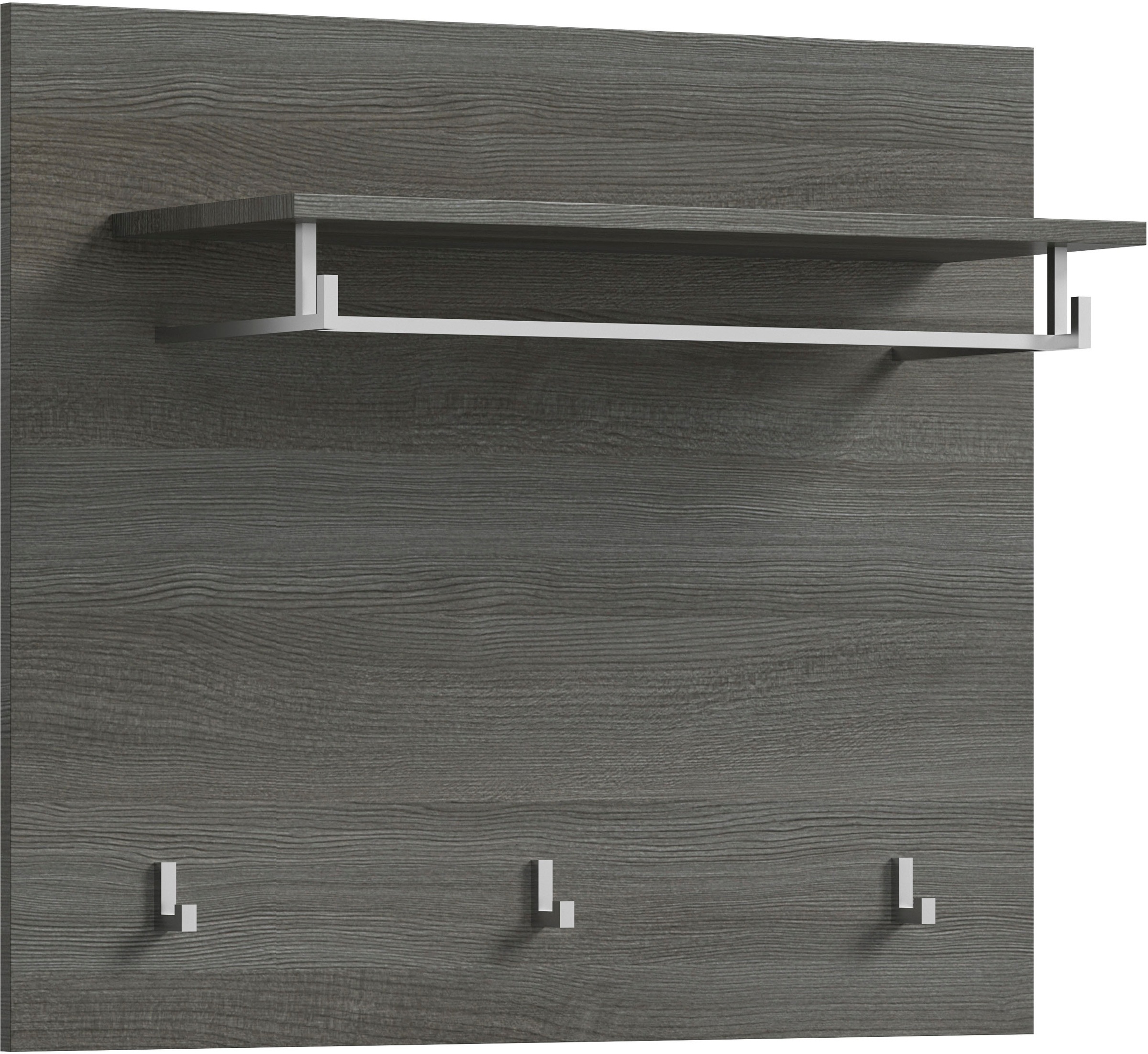 Home affaire Garderobenpaneel "Rumba, Breite 80cm, 3 Haken, 1 Kleiderstange günstig online kaufen