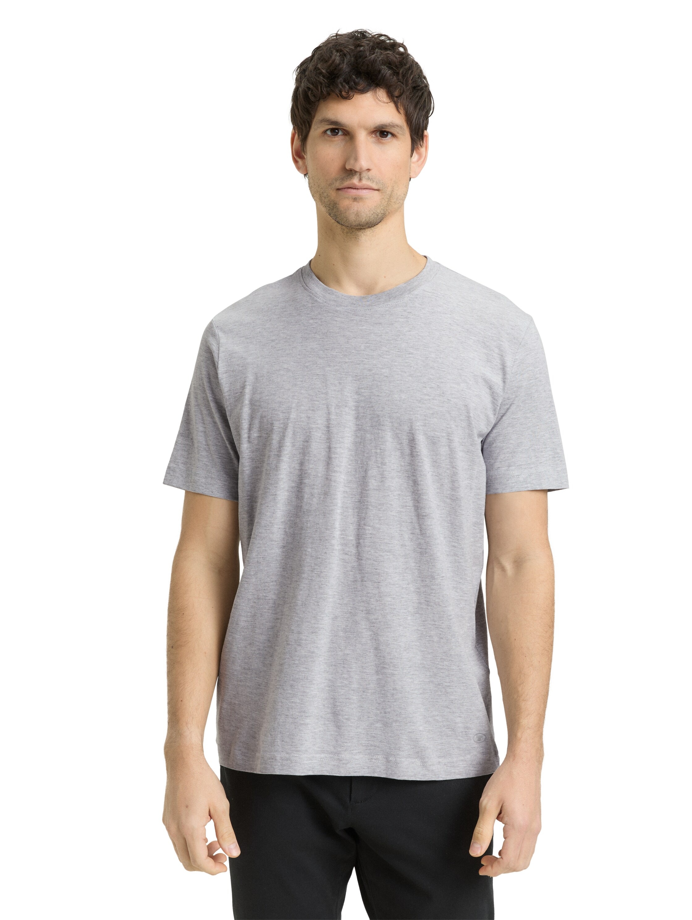 TOM TAILOR T-Shirt Packung, 2 tlg. mit Logo Print günstig online kaufen