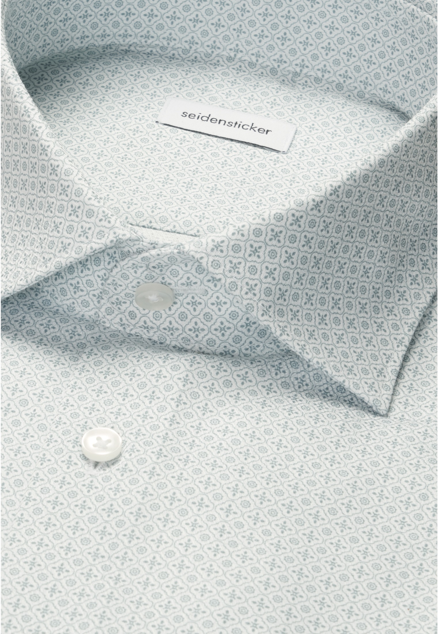 seidensticker Businesshemd »Schwarze Rose« Regular 1/1 Kentkragen Druck