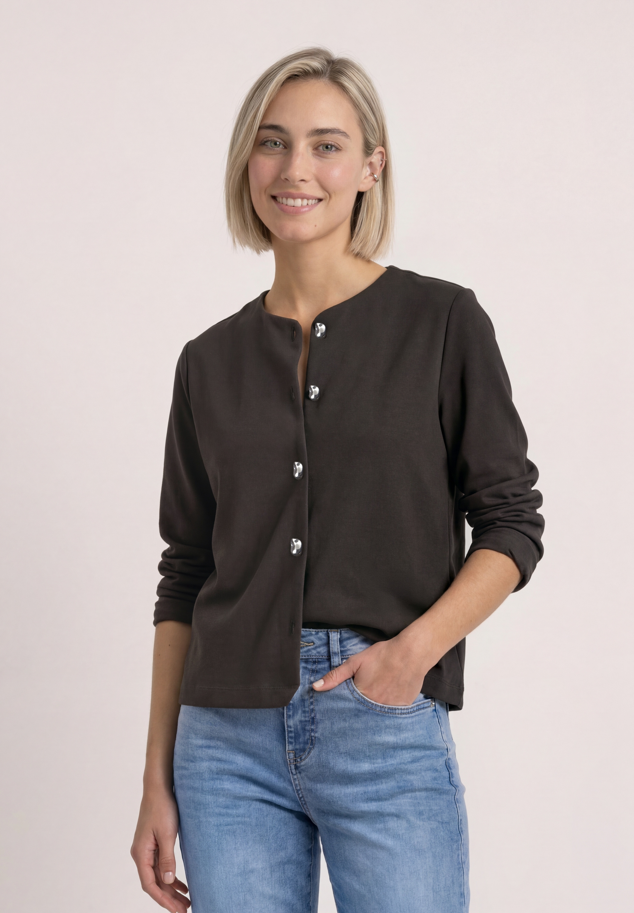 STREET ONE Cardigan in Unifarbe