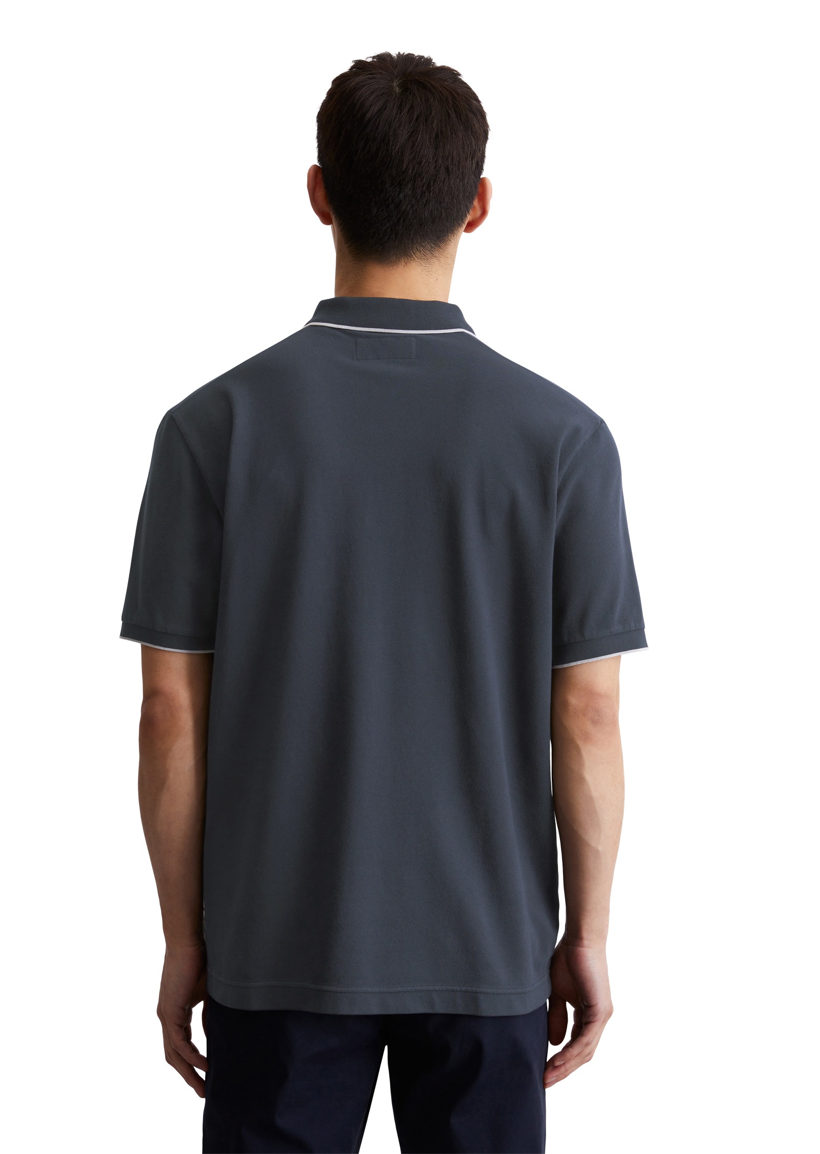 Marc OPolo Poloshirt aus Piqué, regular fit, kontrastfarbene Details günstig online kaufen