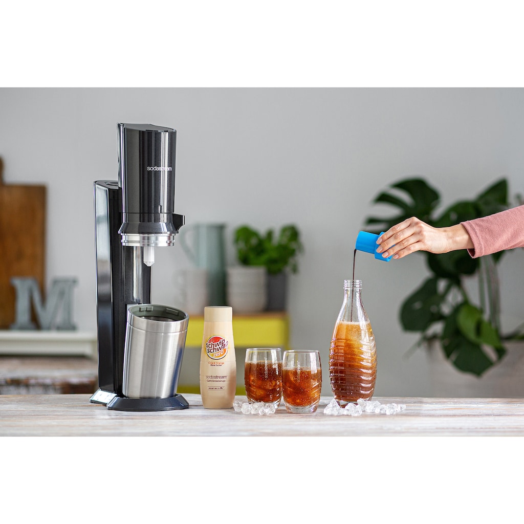 SodaStream Getränke-Sirup, SchwipSchwap (Cola & Orange), ohne Zucker, (4 Flaschen)