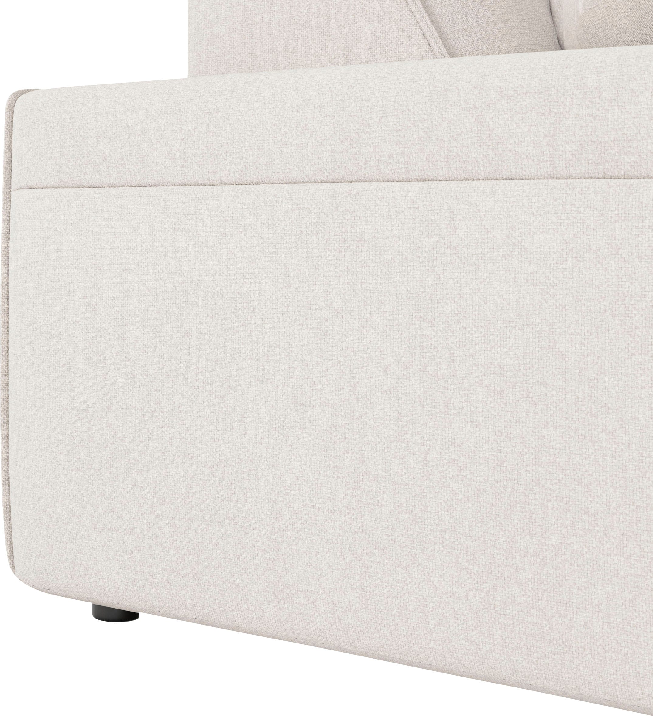 andas Ecksofa »Glimminge L-Form auch in Breitcord, Feincord + Easy care-Bezug,«, Breite 234, Zierkissen