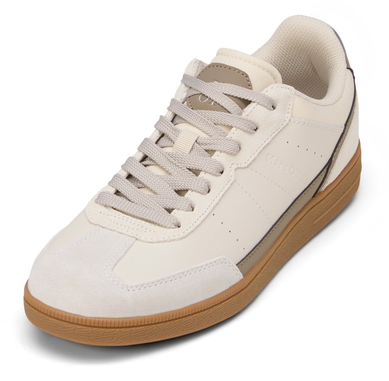 Marc O'Polo Sneaker »Charlie«  Schnürschuh, Halbschuh, Casual-Sneaker mit honigfarbener Laufsohle