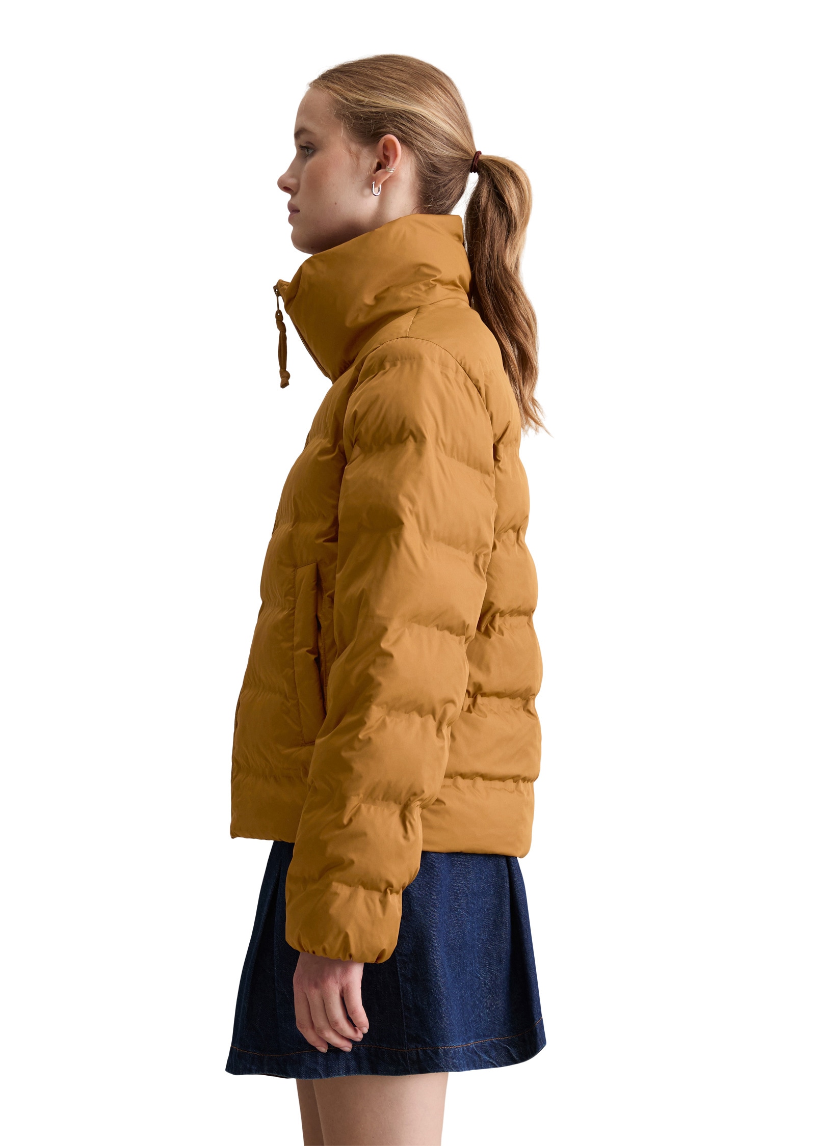 Marc O'Polo DENIM Outdoorjacke »mit wasserabweisender Oberfläche« ohne Kapuze