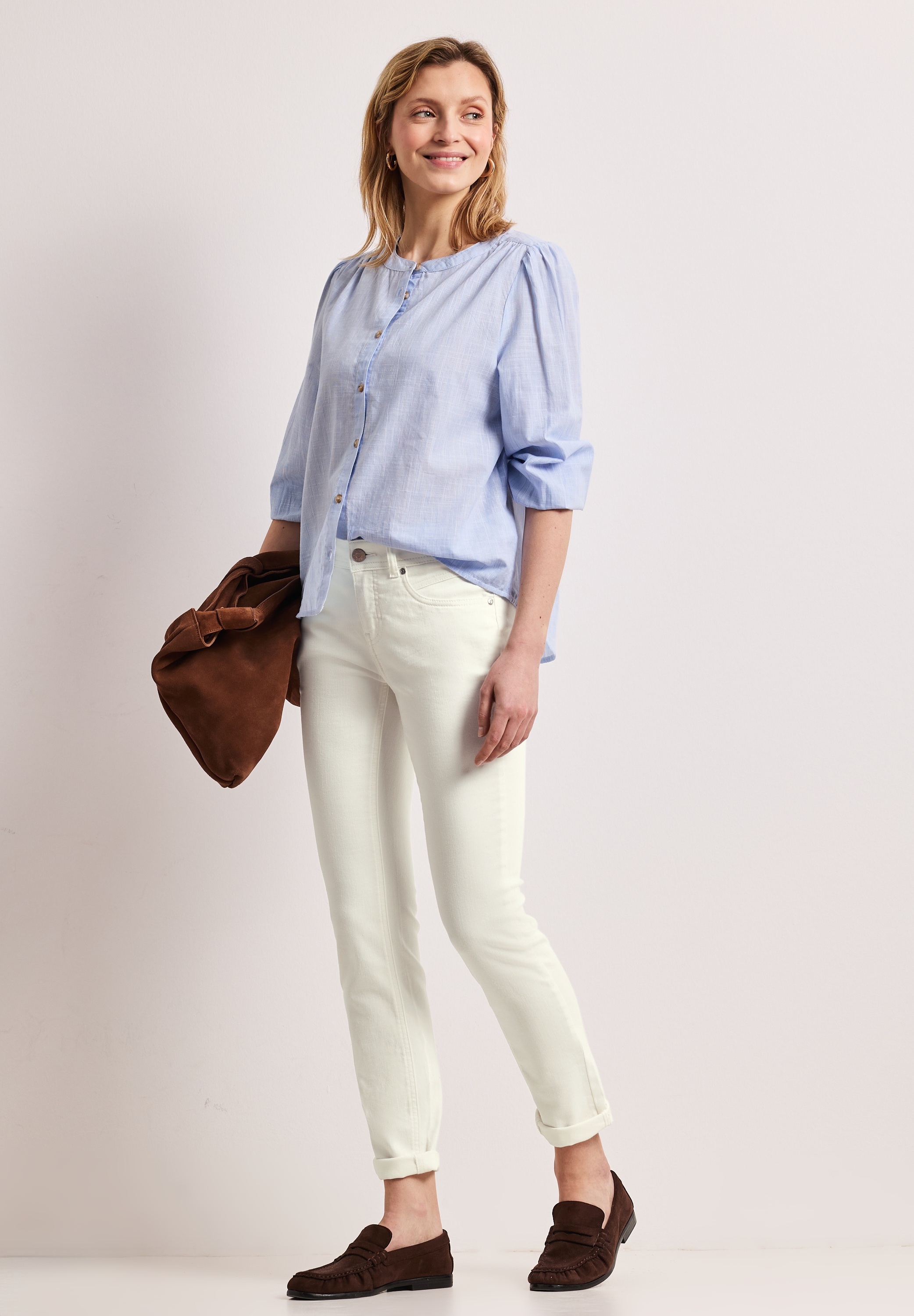 STREET ONE Slim-fit-Jeans im Denim Look