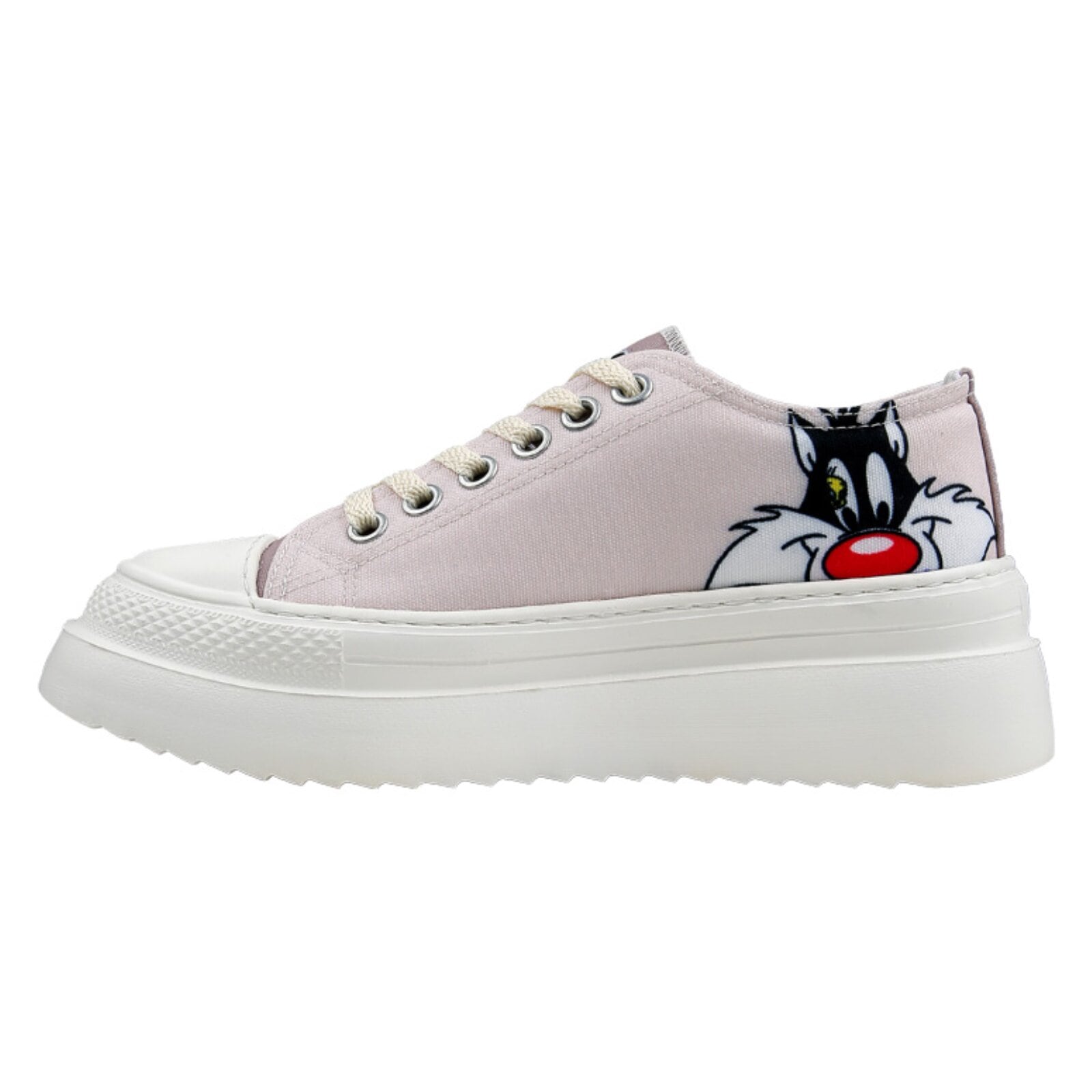 DOGO Sneaker "Freya Low-Top Sneaker Puddy Tat Damen Sneaker" Handgefertigt
