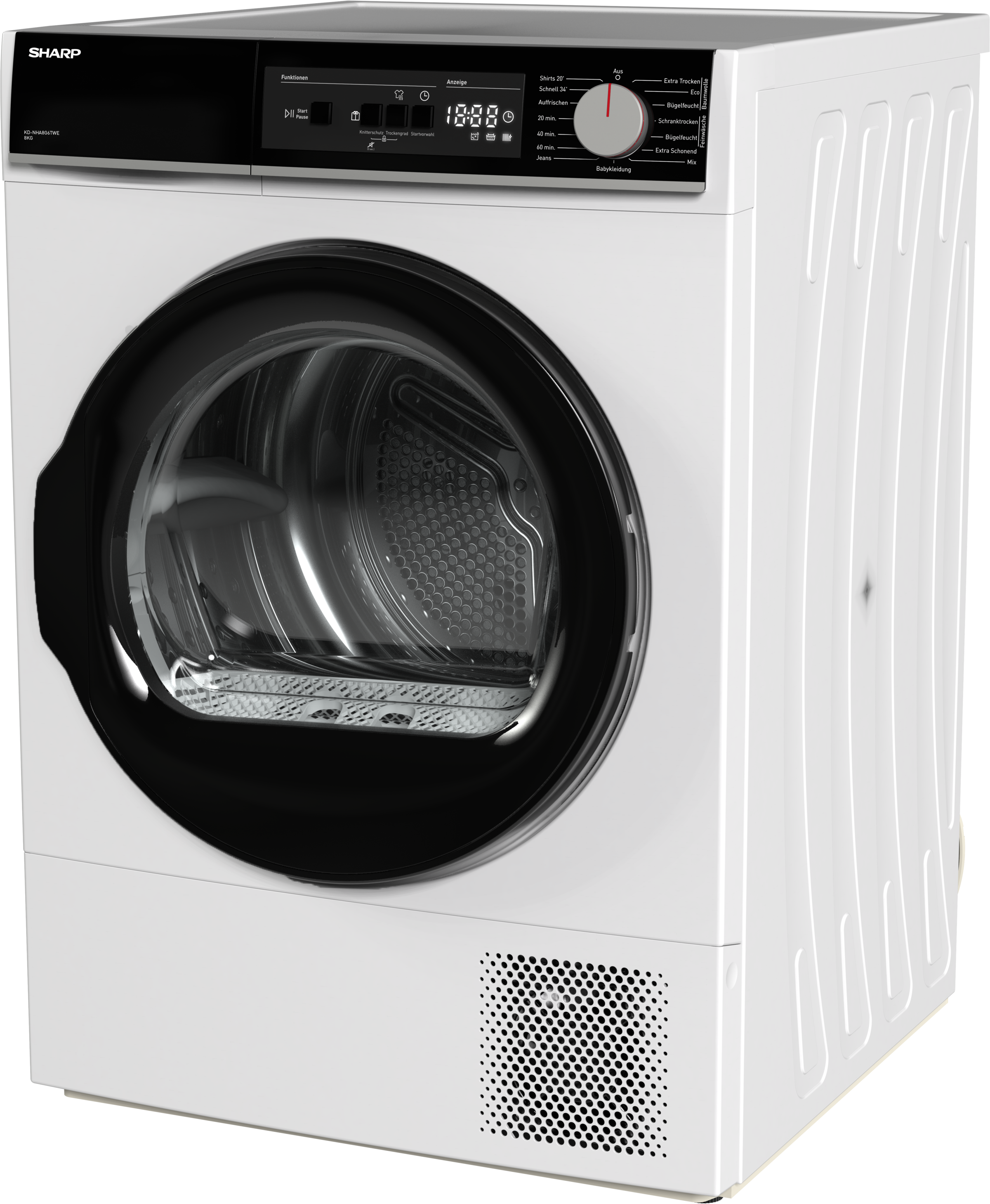 Sharp Wärmepumpentrockner »KD-NHA8G6TWE-DE«