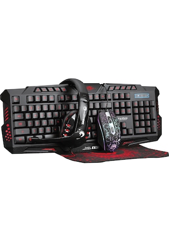 MARVO Gaming-Tastatur » 4 in 1 Combo aus« Ga...